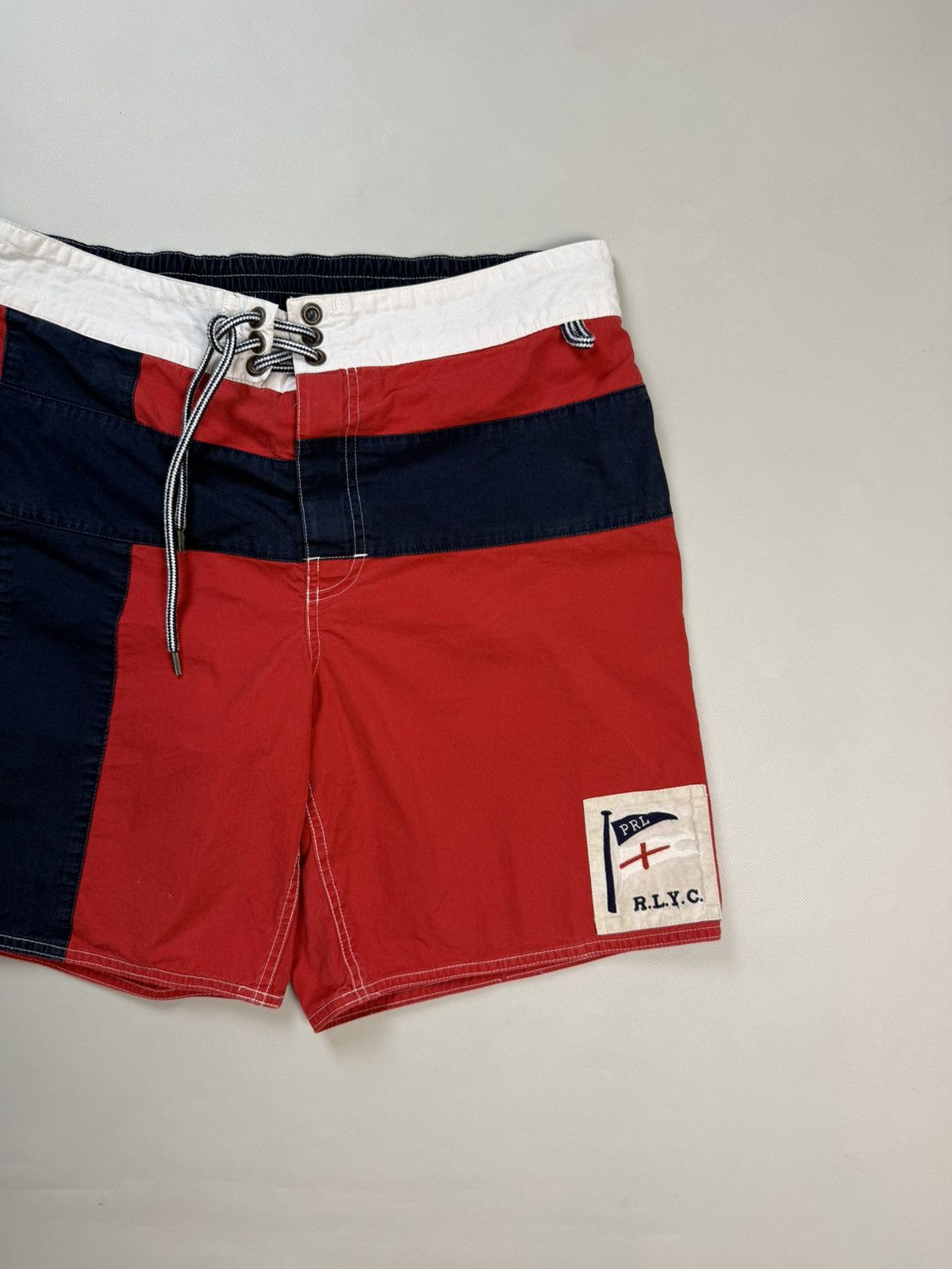 Polo Ralph Lauren Polo By Ralph Lauren R.L.Y.C. Drawstring Beach Swim Shorts Size US 34 / EU 50 - 3 Thumbnail