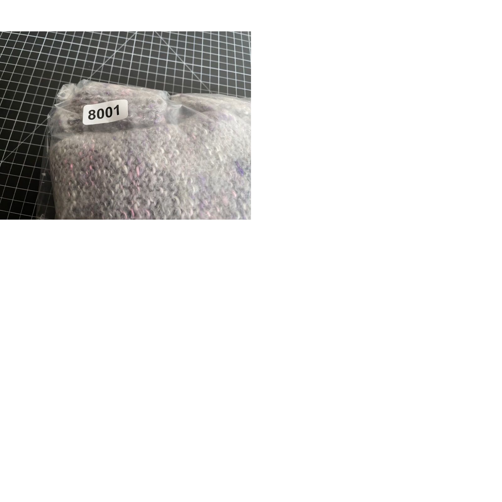 Vintage VINTAGE Mohair Blend Cardigan Women's Small Gray Purple Double Breasted Sweater VTG Size S / US 4 / IT 40 - 9 Thumbnail