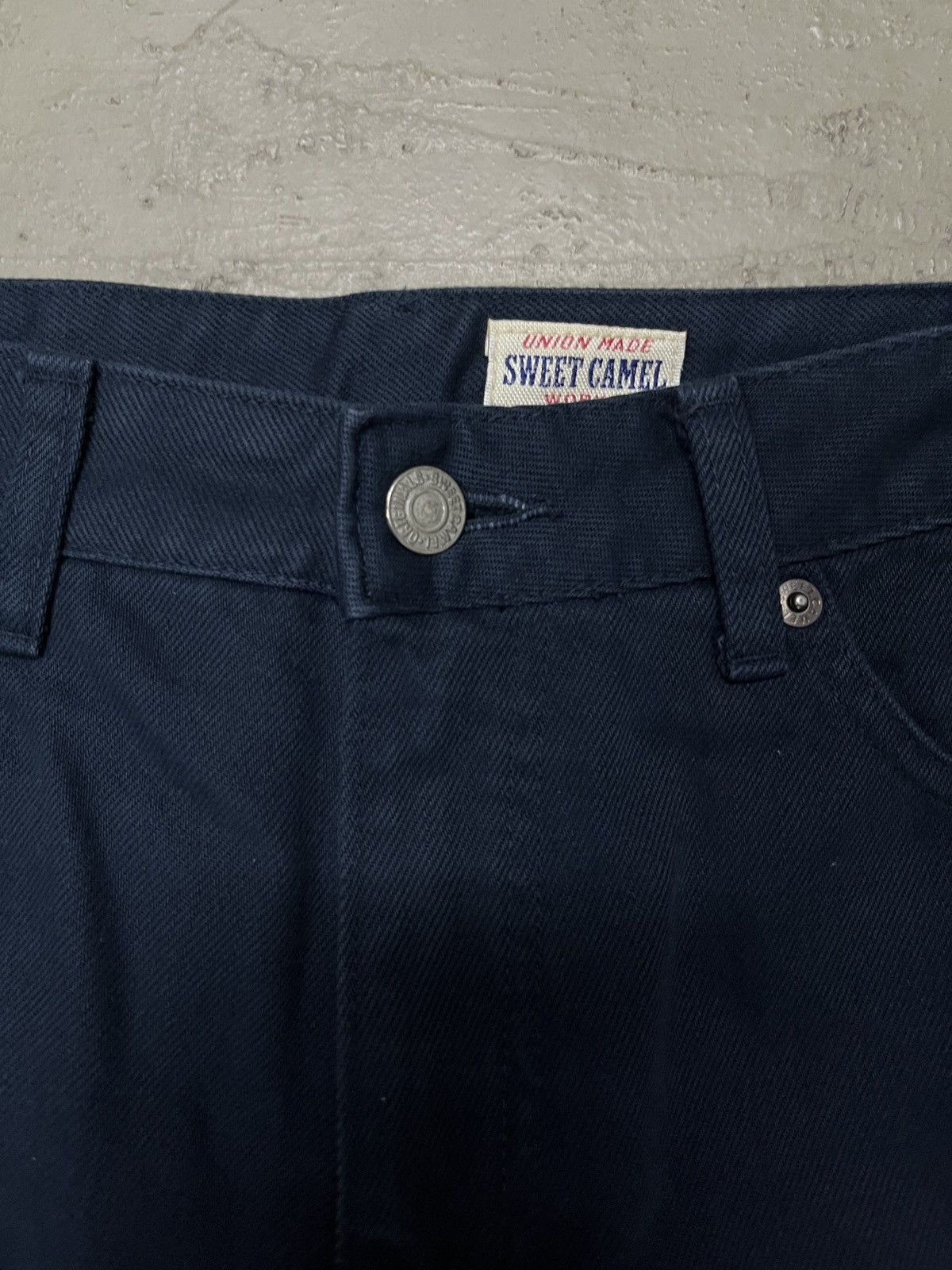 Beauty Beast × Vintage Sweet Camel Vintage 90's Bootcut Sanforized Selvedge Pants Size US 30 / EU 46 - 5 Thumbnail