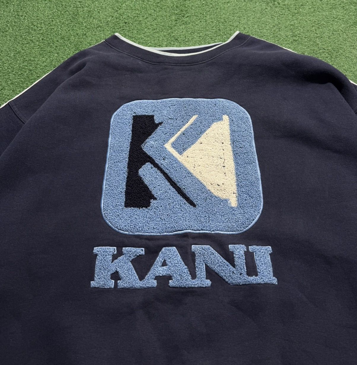 Karl Kani Kani Jeans Sweatshirt Vintage Oversize Boxy 90s Size US XXL / EU 58 / 5 - 3 Thumbnail