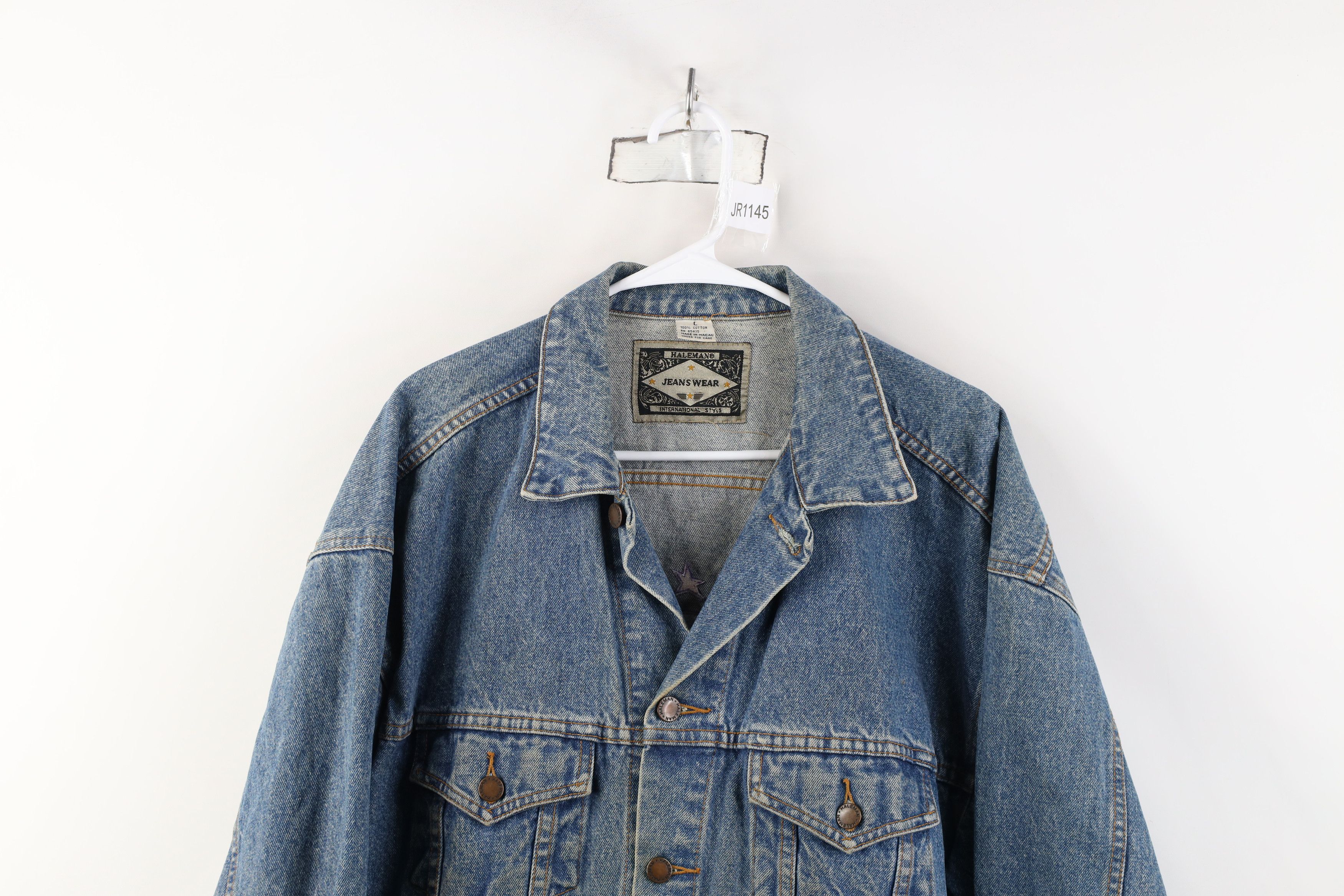 Vintage Vintage 90s Streetwear Harrahs Atlantic City Trucker Jacket Size US L / EU 52-54 / 3 - 3 Thumbnail
