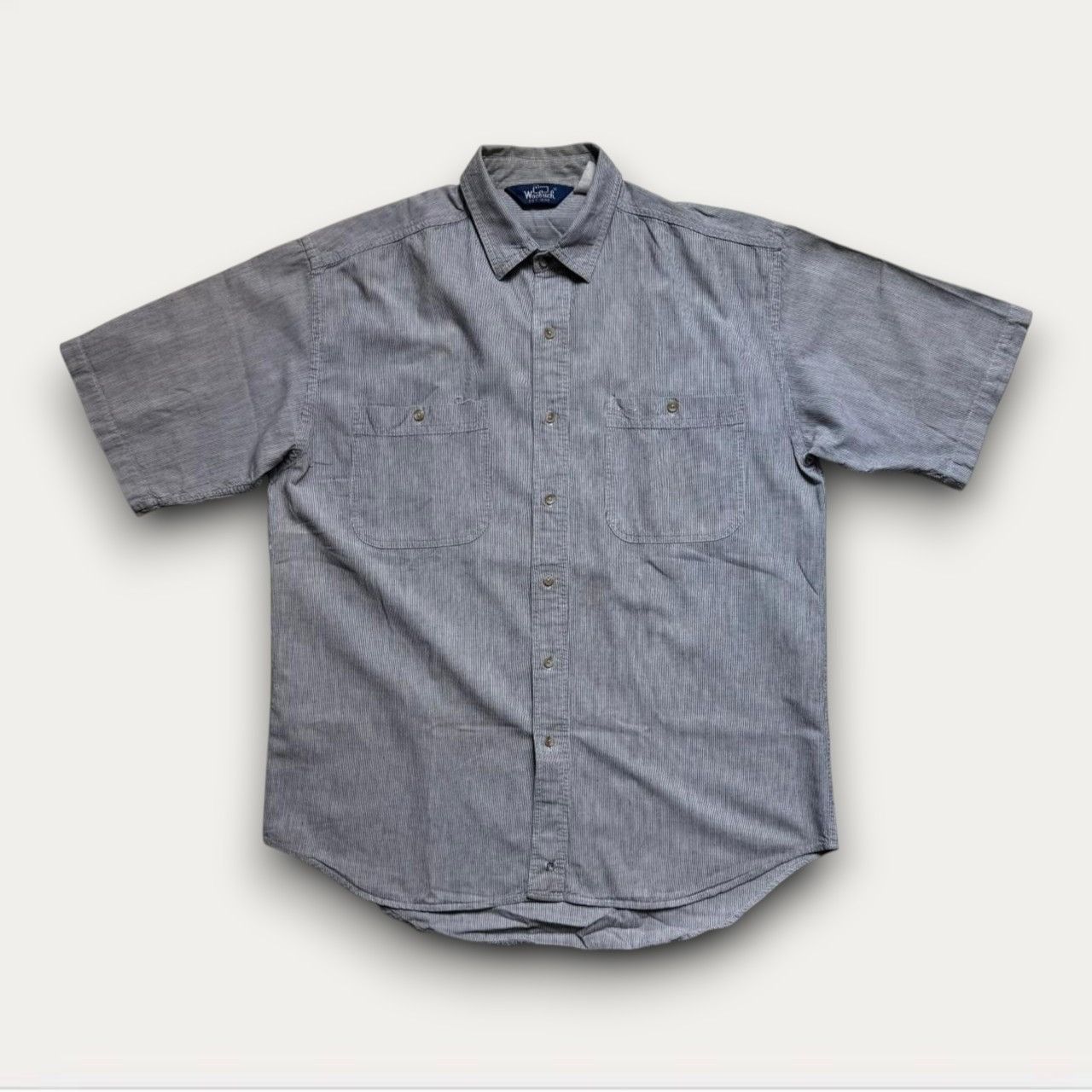 Woolrich Woolen Mills Vintage 80s Woolrich Distressed Shirt Size US L / EU 52-54 / 3 - 1 Thumbnail