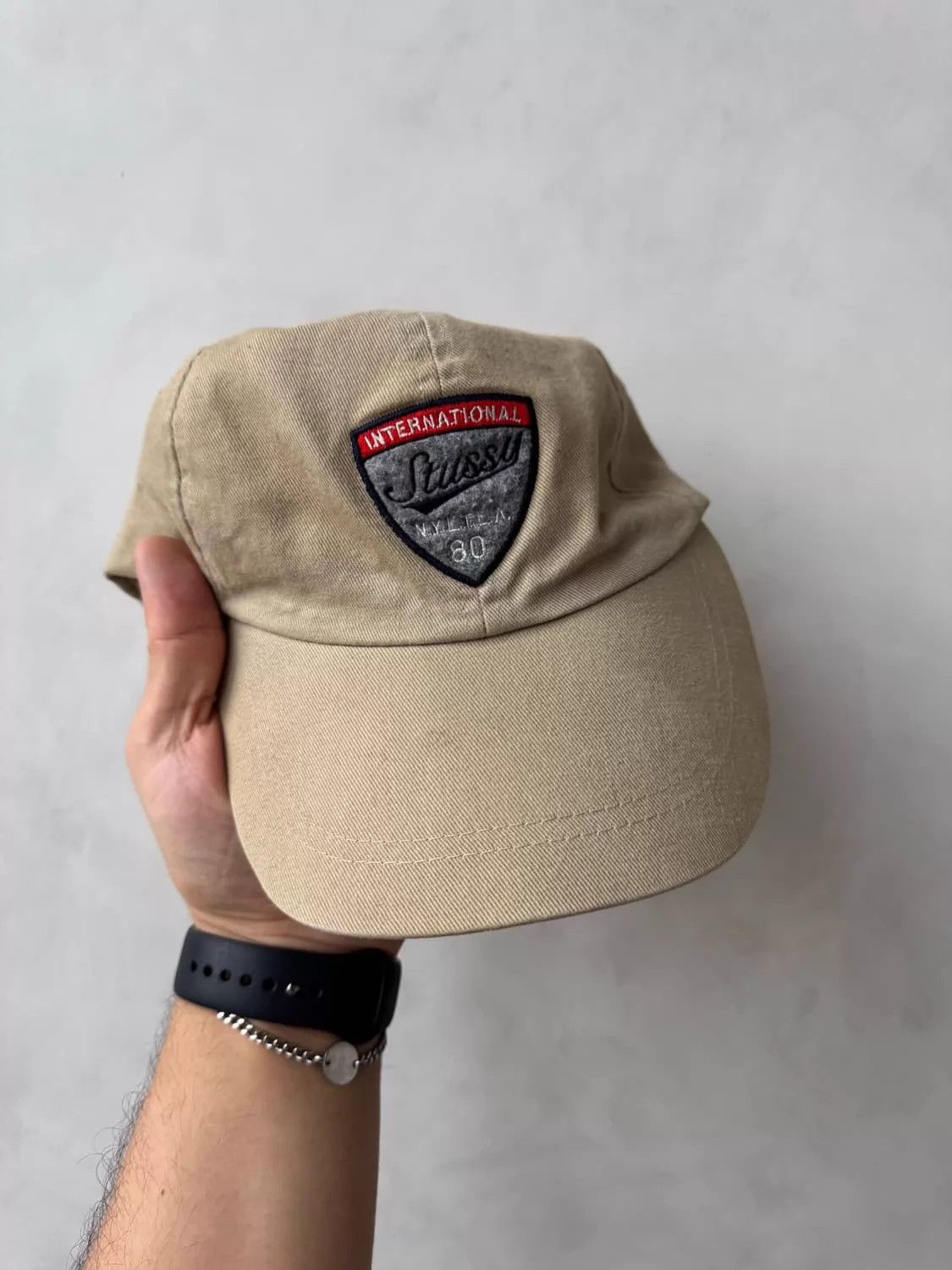 Stussy Stussy Vintage Distressed Knight Shield Logo Hat Unisex 1/1 Size ONE SIZE - 3 Thumbnail