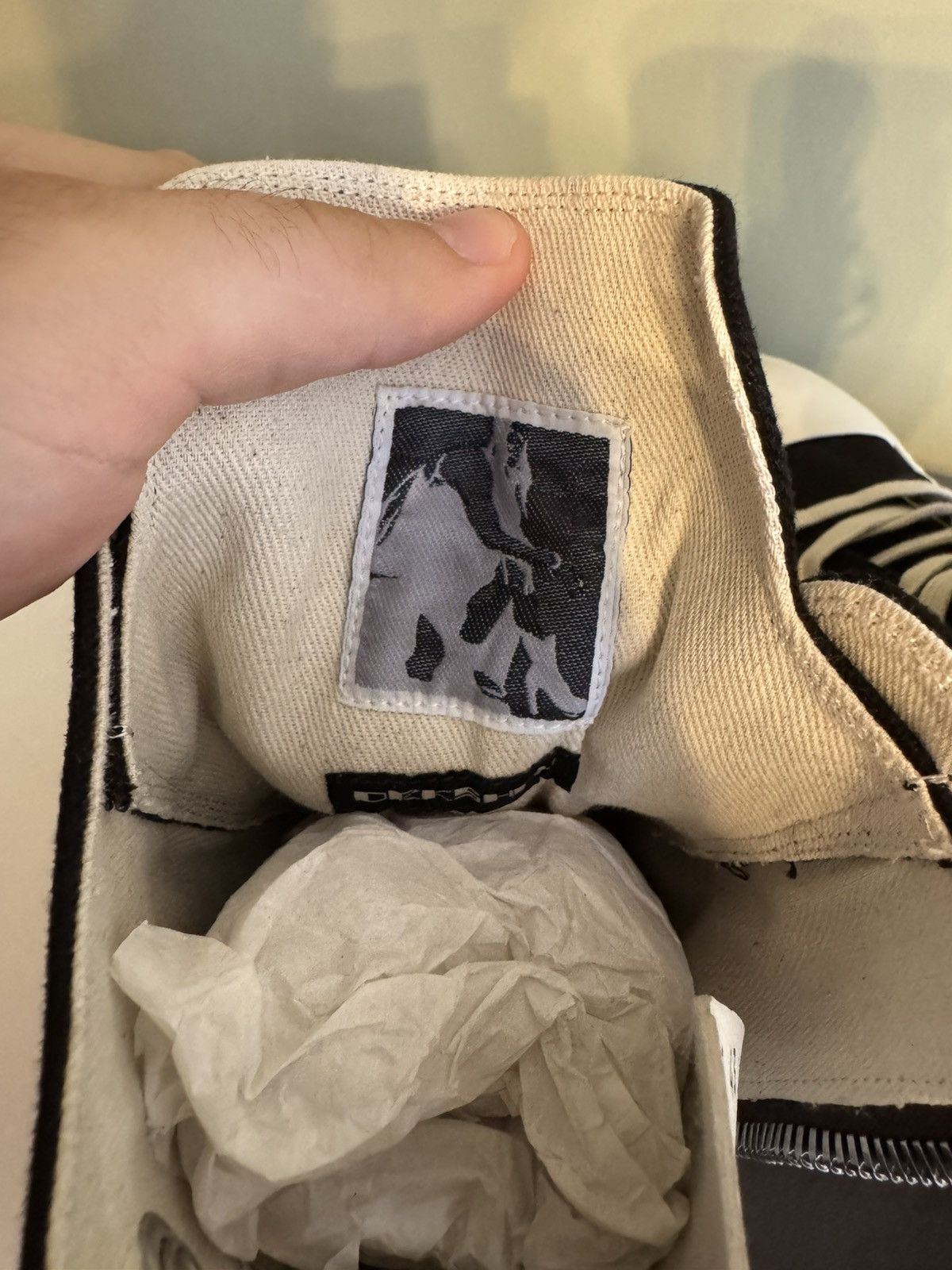 Rick Owens Rick owens ramones drkshdw Size US 10 / EU 43 - 2 Thumbnail