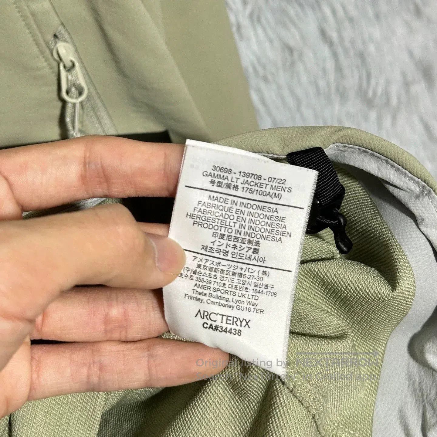 Arc'teryx arcteryx gamma lt softshell jacket. Size US M / EU 48-50 / 2 - 7 Thumbnail