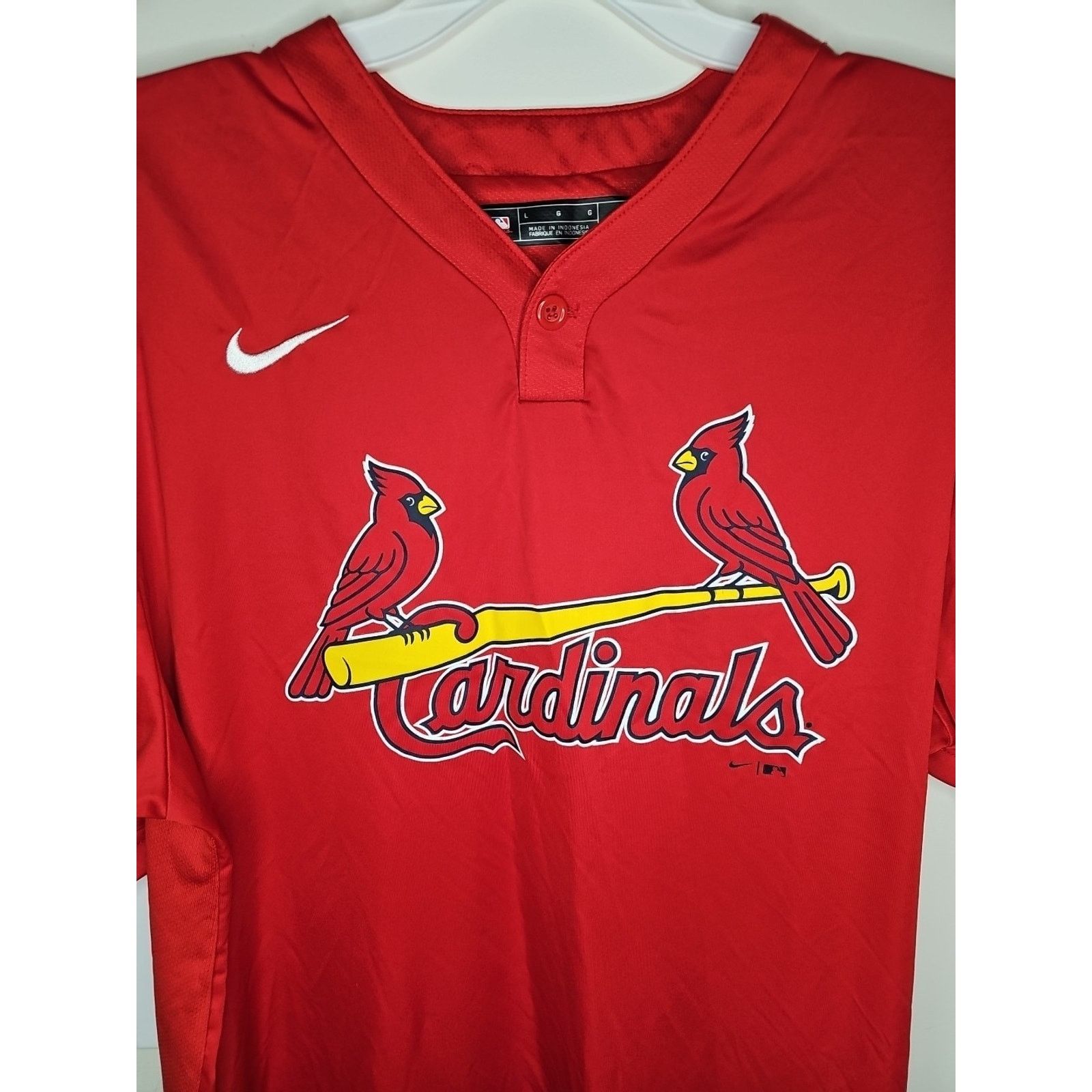 Majestic ST LOUIS CARDINALS Nike Jersey #6 Mens L Red MAJESTIC MLB Size US L / EU 52-54 / 3 - 2 Thumbnail