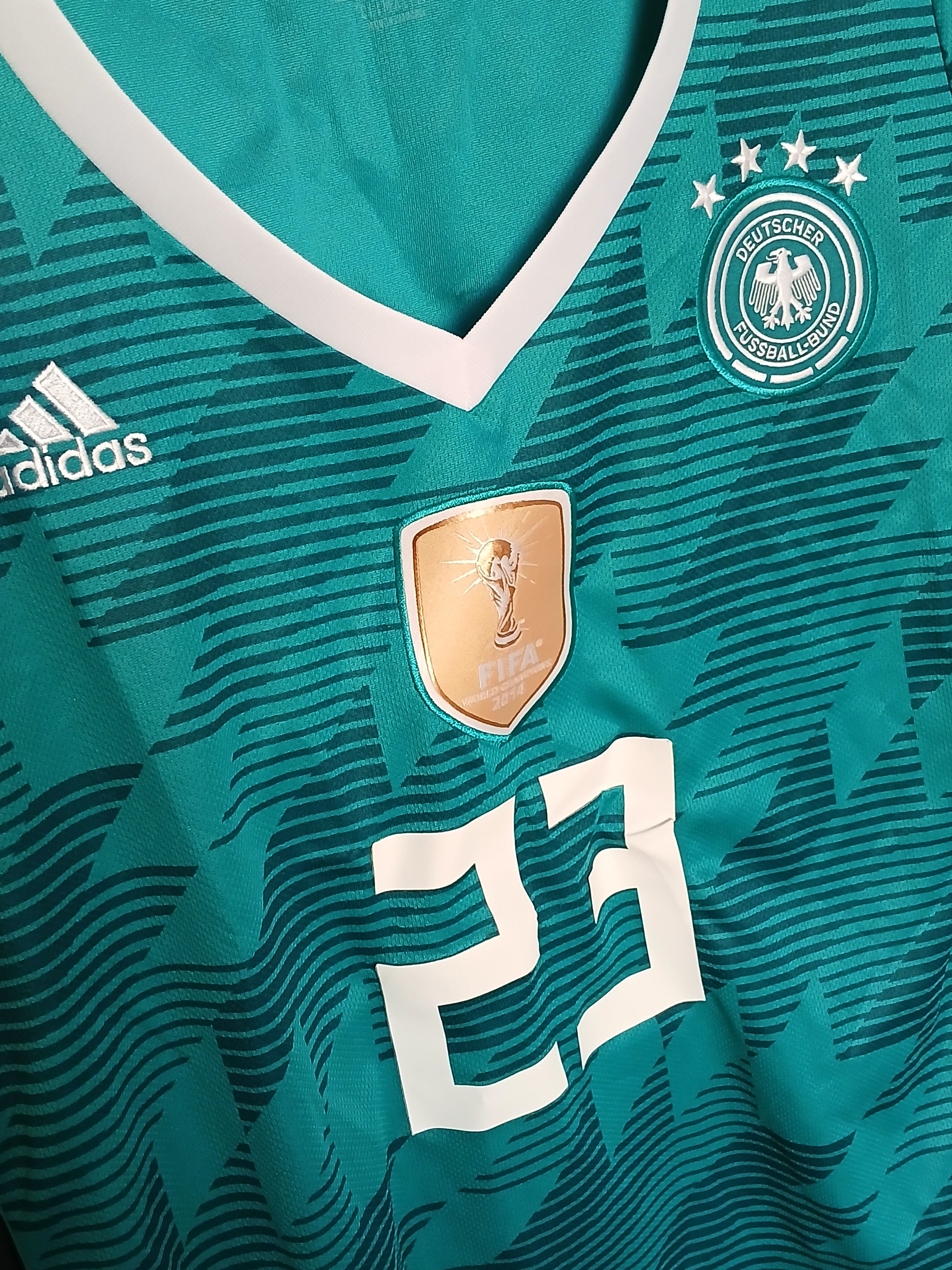 Adidas Germany National Team 18/19 Away Football Jersey T-Shirt Size M / US 6-8 / IT 42-44 - 3 Thumbnail