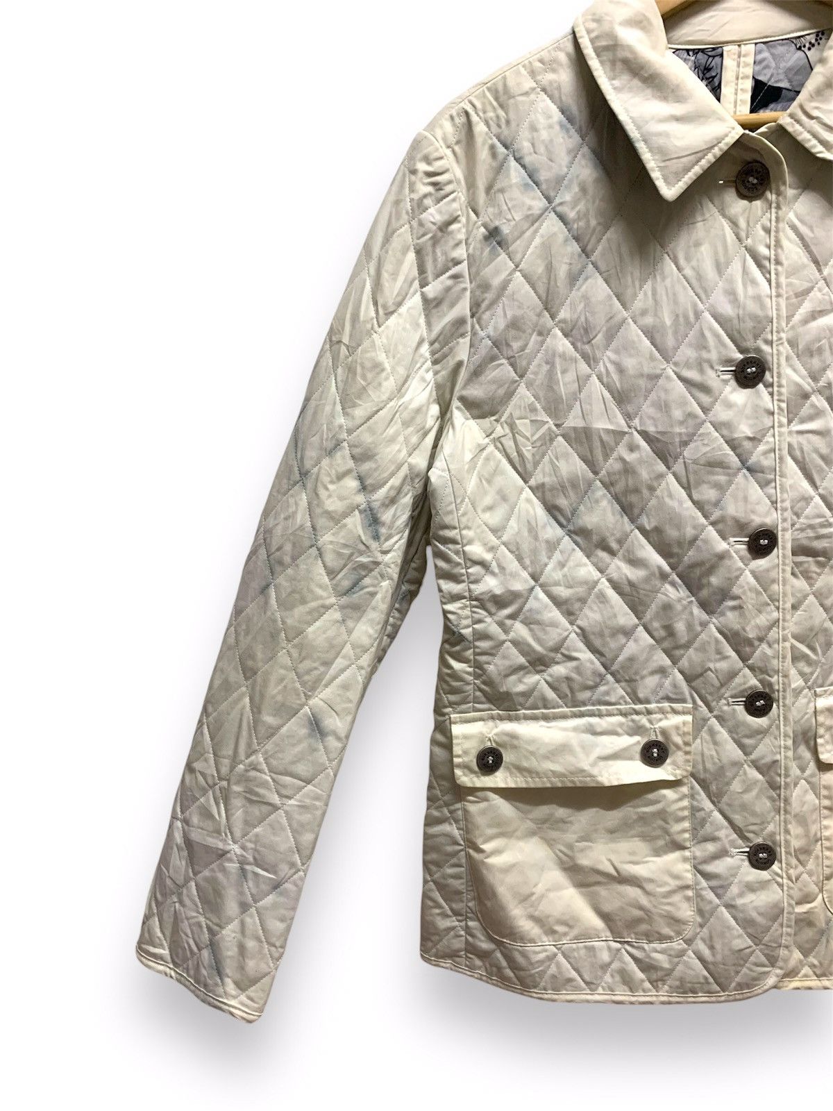 Burberry × Vintage Vintage 🔥BURBERRY🔥 Reversible Jacket Women Button Size S / US 4 / IT 40 - 11 Thumbnail