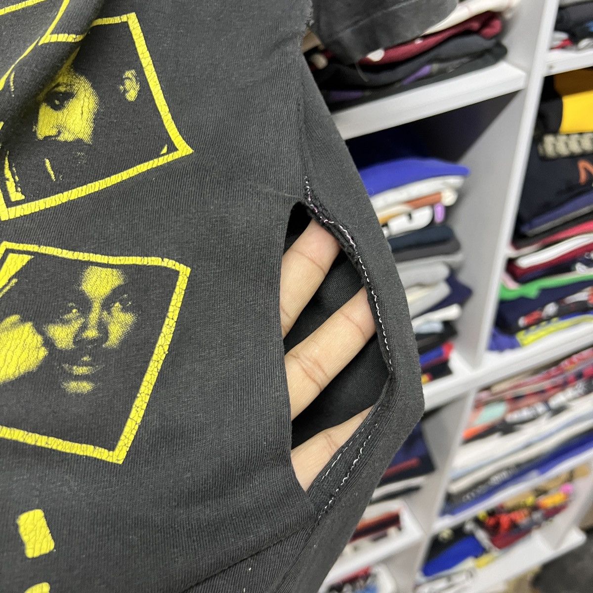 Band Tees × Vintage VTG DISTRESS BAD BRAINS BAND TEE Size US XXS / EU 40 - 5 Thumbnail
