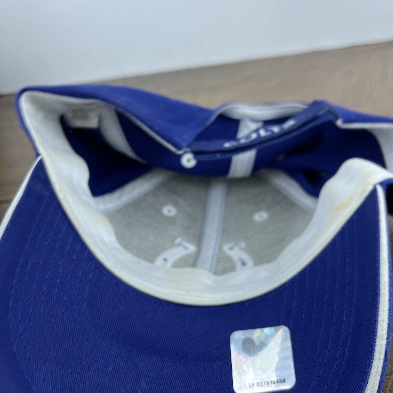 Other Indianapolis Colts Blue Hat NFL Indy Blue Hat Adjustable Adu Size ONE SIZE - 12 Thumbnail