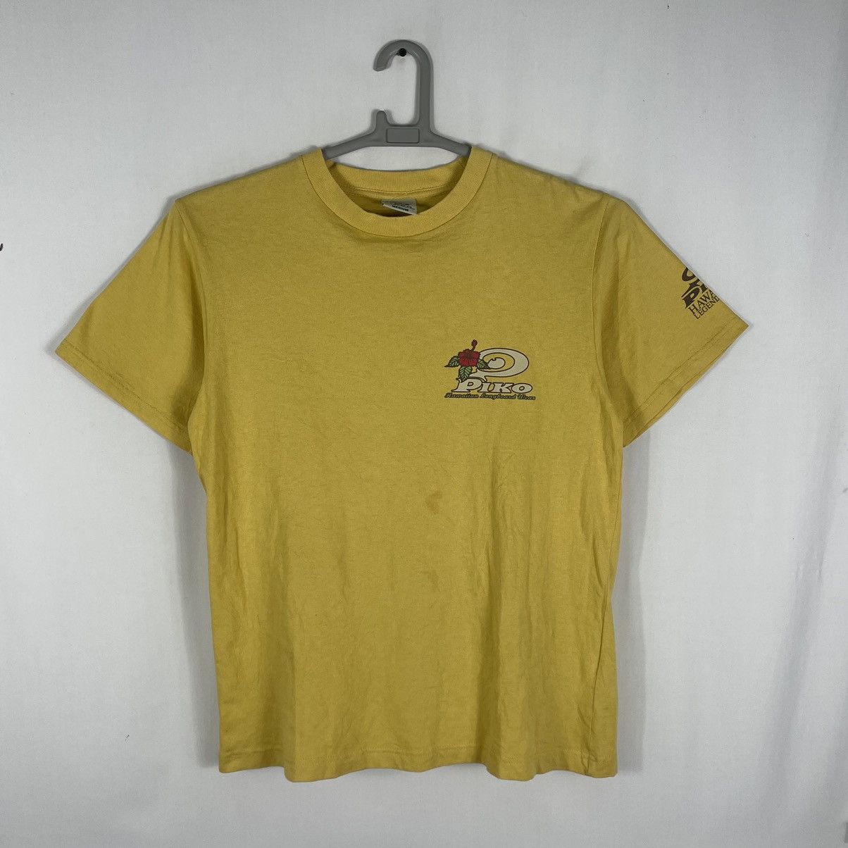 Vintage 🔥OG🔥Vintage Piko Hawaiian Legend Big Logo Surfing Tee Size US M / EU 48-50 / 2 - 3 Thumbnail