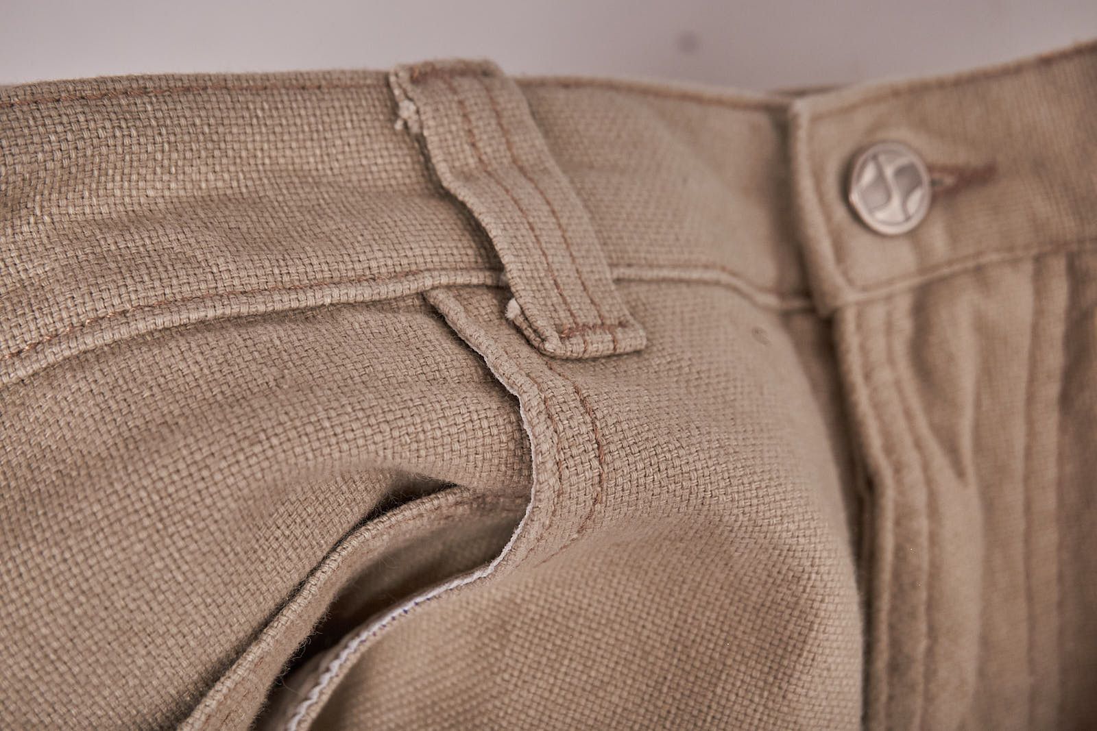 Split 1990s Deadstock Split Skateboarding Tan Baggy Pants Size US 36 / EU 52 - 4 Thumbnail