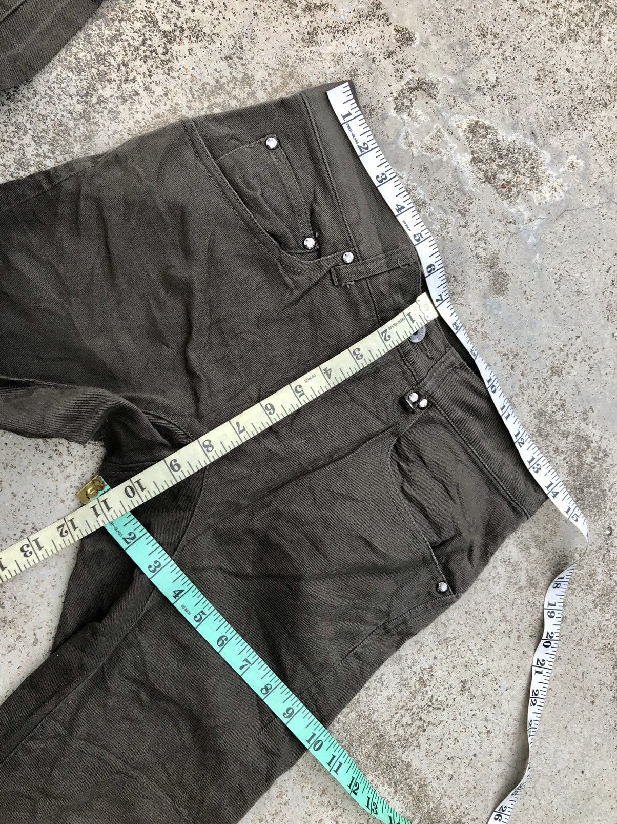 semanticdesign RECONSTRUCTED BUCKLE BACK STRECTHABLE PANT Size US 28 / EU 44 - 7 Thumbnail