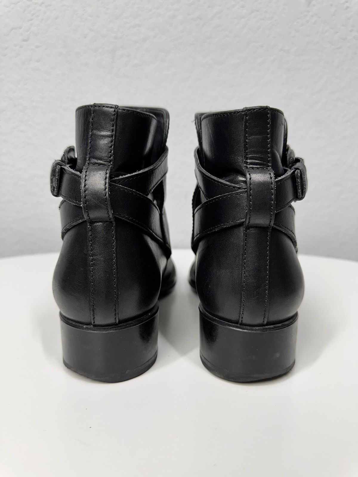 Tod's Vintage Guidi Style AS 98 Leather Boots Italy Design Poell Size US 7 / EU 40 - 9 Thumbnail