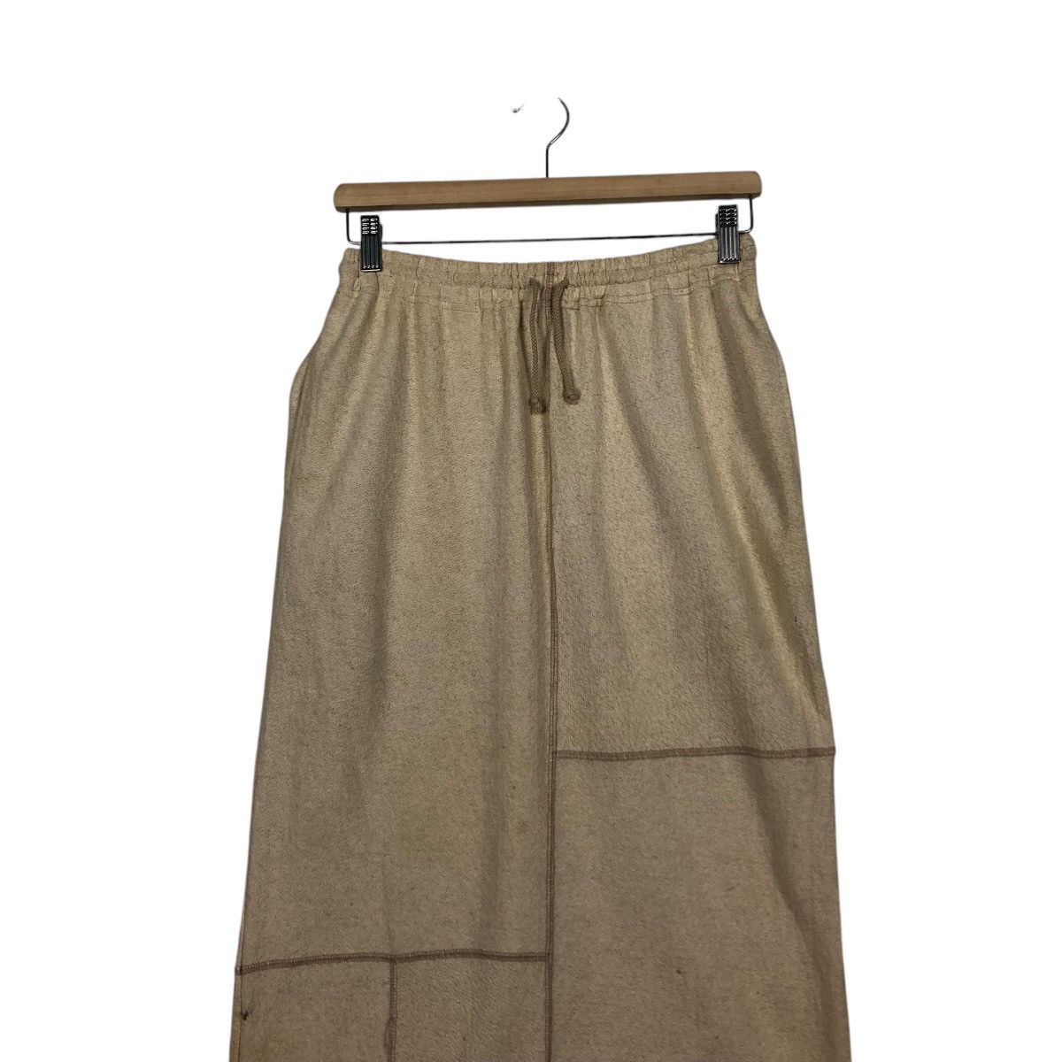 Issey Miyake 🔥LONG SKIRT PATCH WORK DESIGN TARTAN HAI SPORTING GEAR Size 30" / US 8 / IT 44 - 6 Thumbnail
