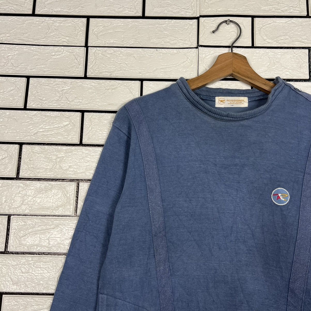 Japanese Brand ROSSIGNOL Mitsui-Bussan Crewneck Sweatshirt #4230-C193 Size US M / EU 48-50 / 2 - 4 Thumbnail