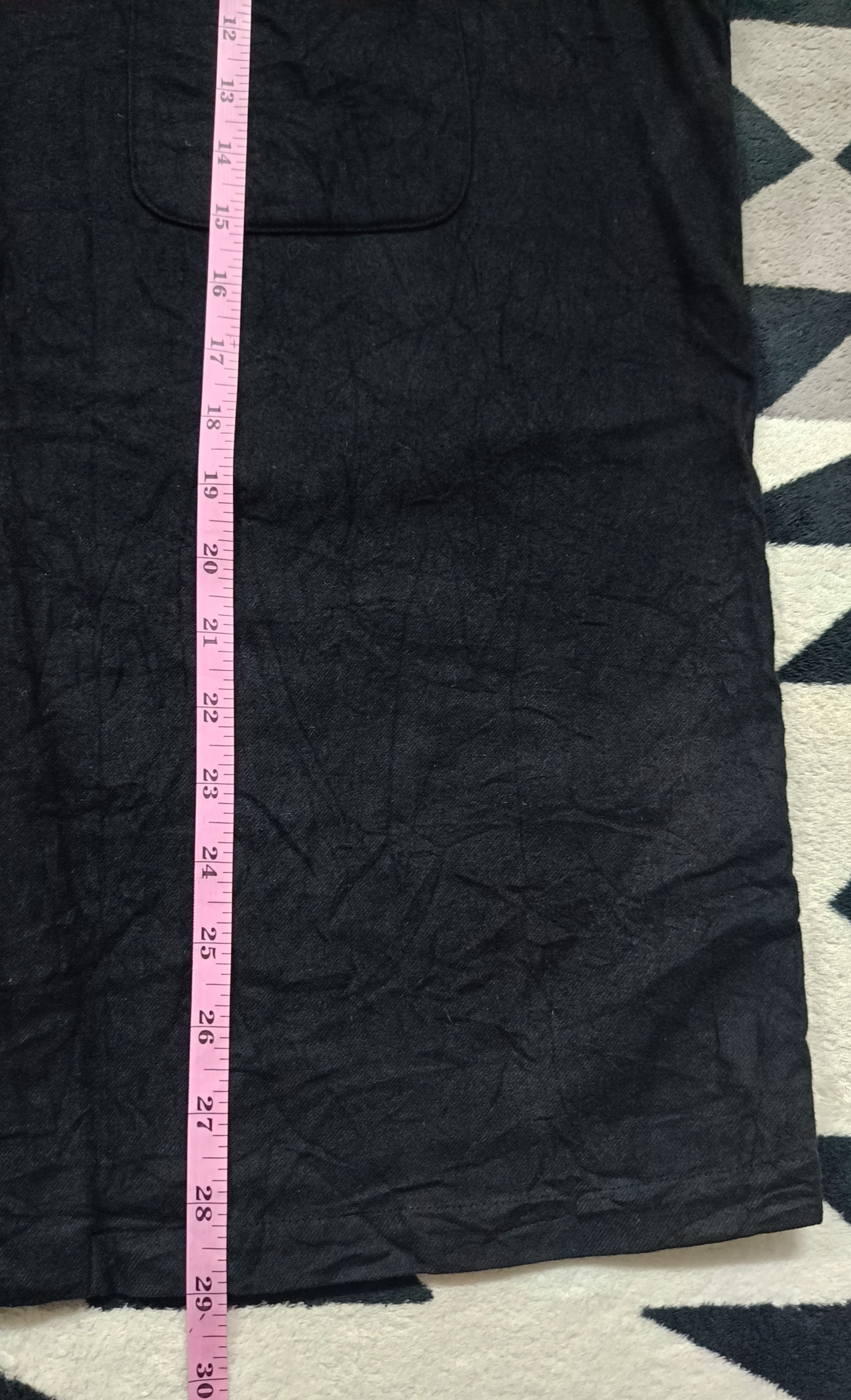 Yohji Yamamoto 🔥🔥Rare Yohji Yamamoto Long Sleeve Shirt Cotton Faded Black Size US L / EU 52-54 / 3 - 8 Thumbnail