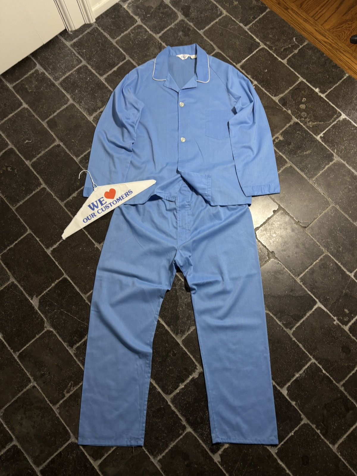 Vintage Vintage Two Piece Pyjamas Matching Set Birkdale Eatons Size US 32 / EU 48 - 2 Thumbnail
