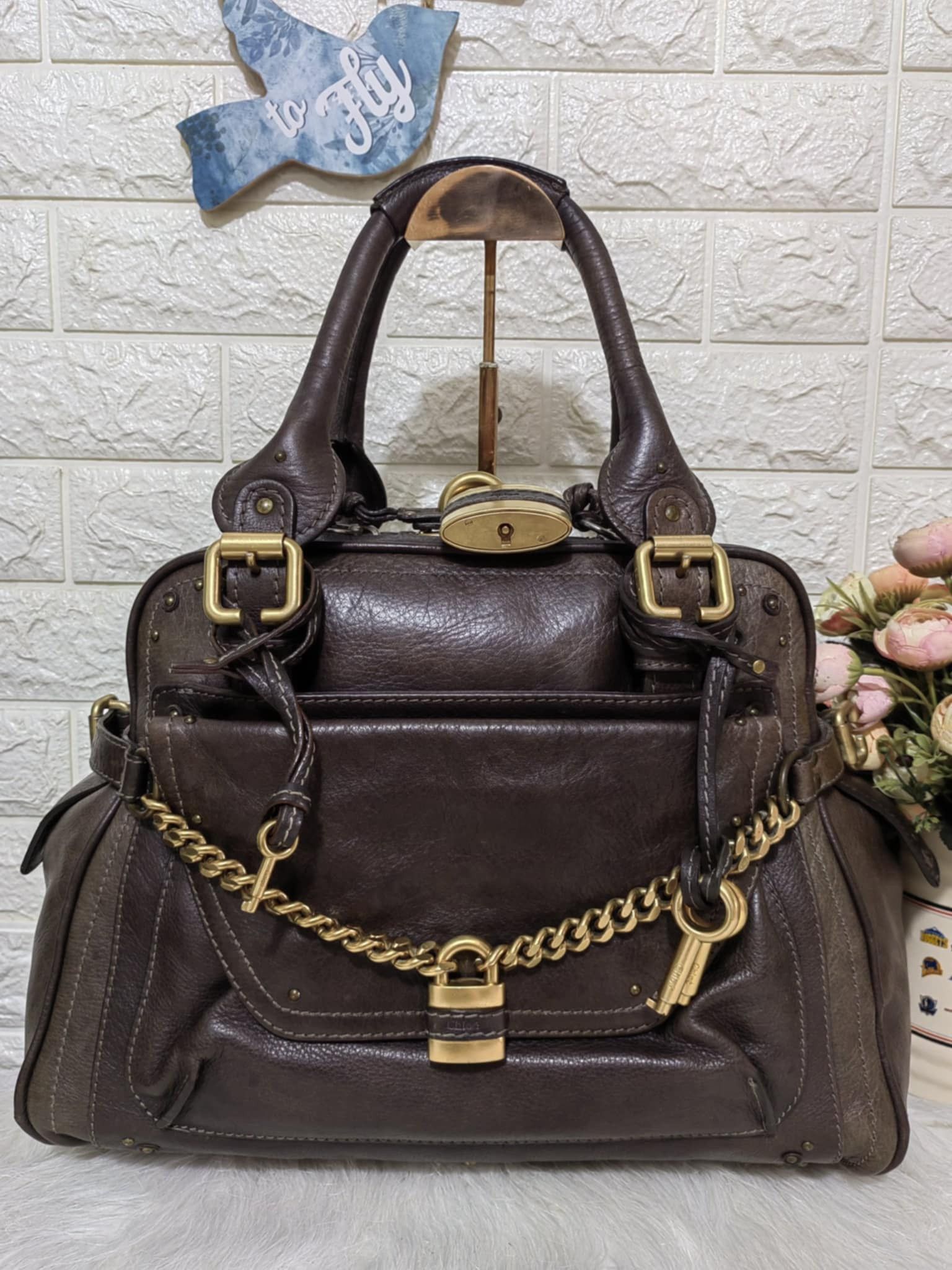 Chloe CHLOE PADDINGTON LARGE DOME LEATHER SATCHEL RARE Size ONE SIZE - 1 Thumbnail