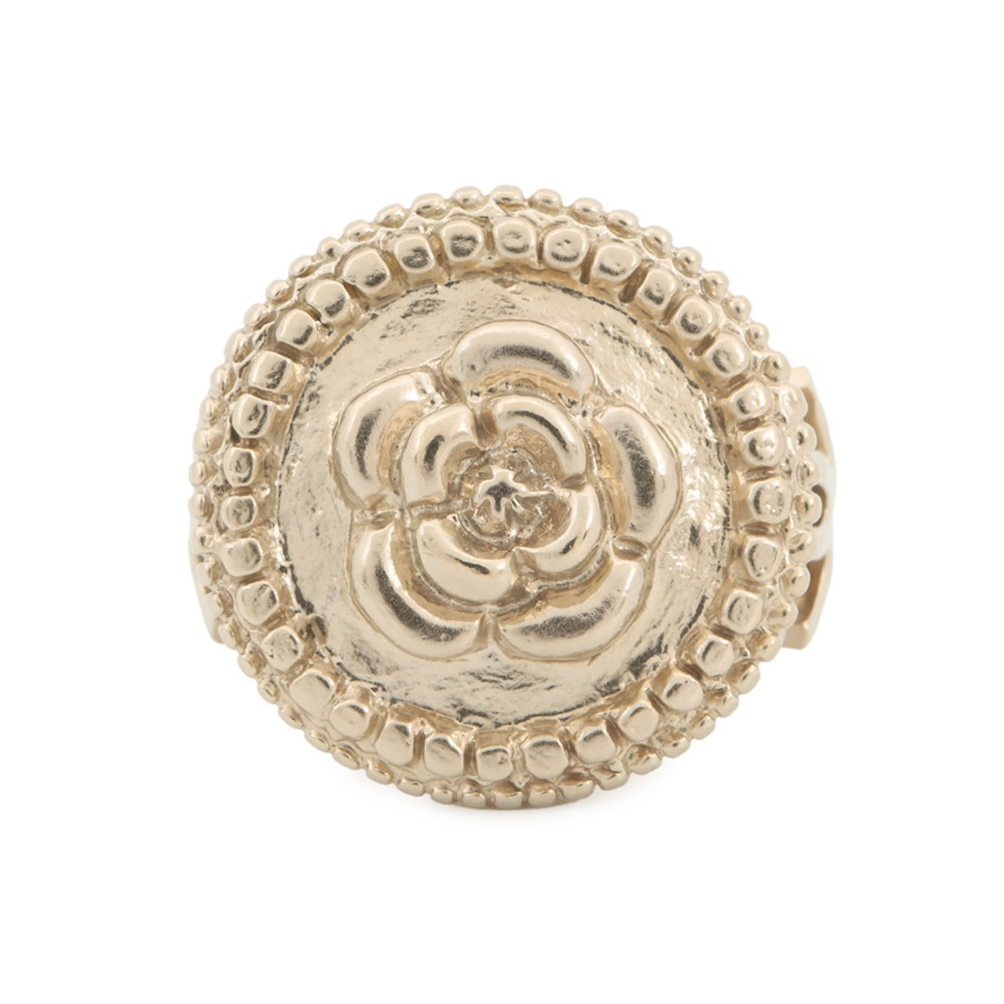 Chanel Chanel Ring Coco Mark Camellia B15P CHANEL RING Size ONE SIZE - 1 Thumbnail