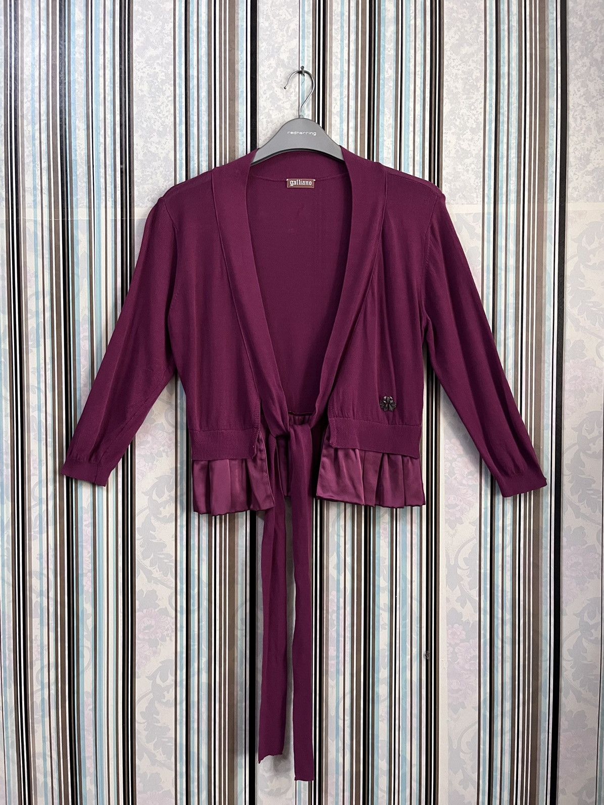 John Galliano emblem logo cardigans #F5 Size S / US 4 / IT 40 - 1 Thumbnail