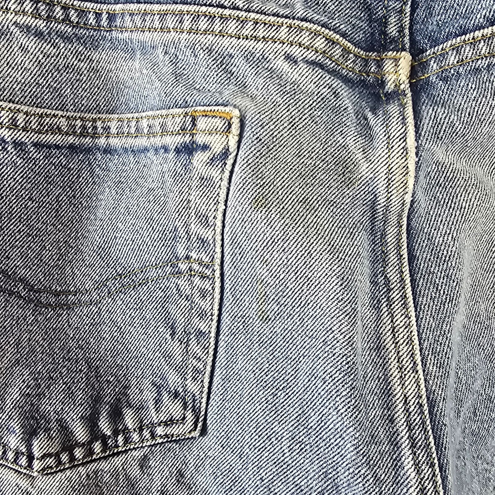 Carhartt Carhartt Traditional Fit Distressed Blue Denim Jeans 34/32 Size US 34 / EU 50 - 8 Thumbnail