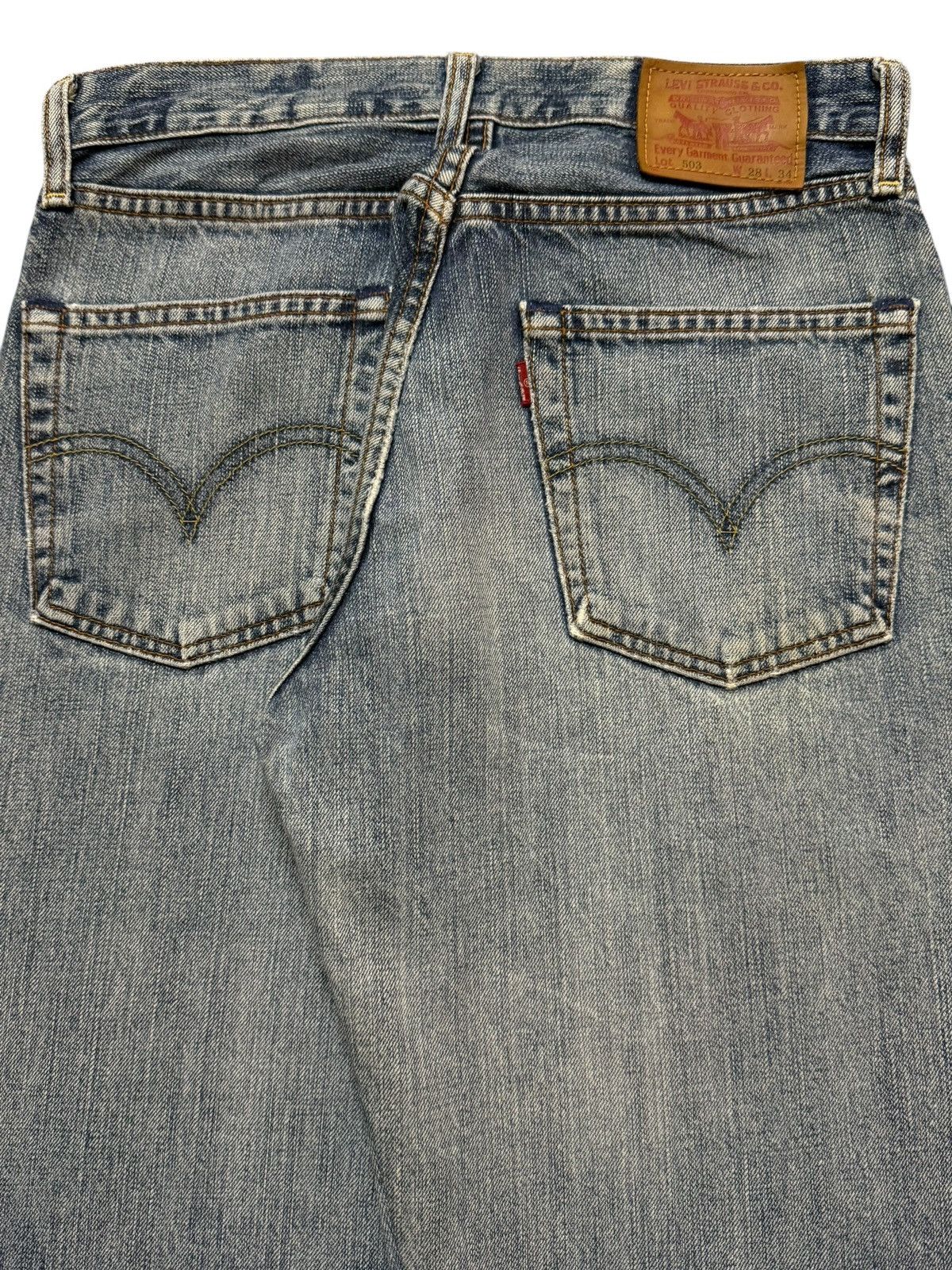 Levi's Vintage 90s Levis 503 Faded Wash Distressed Wide Leg Baggy Size US 28 / EU 44 - 5 Thumbnail
