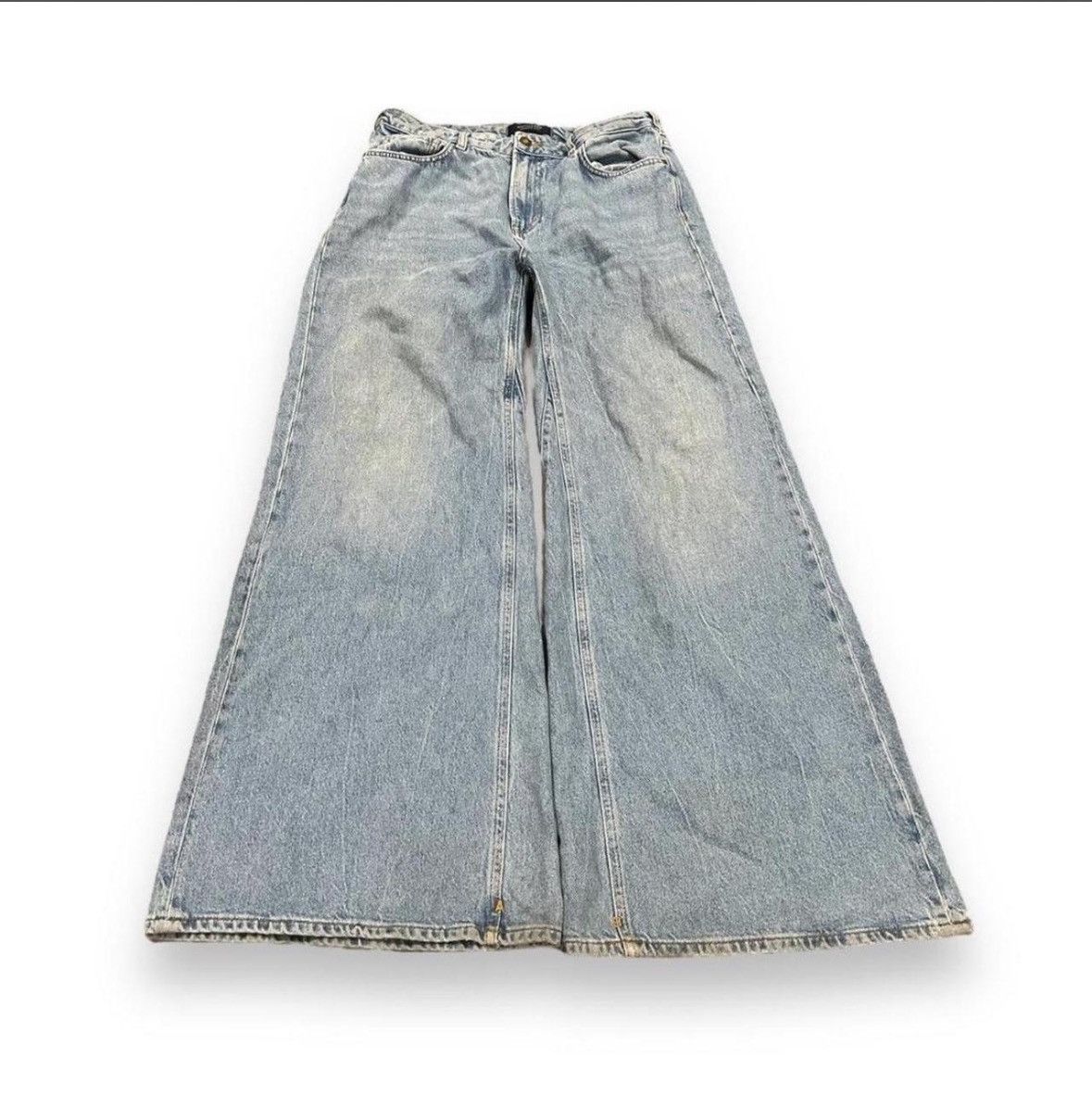 Scotch & Soda Scotch and Soda Blue Wide Leg Denim Size US 32 / EU 48 - 1 Thumbnail