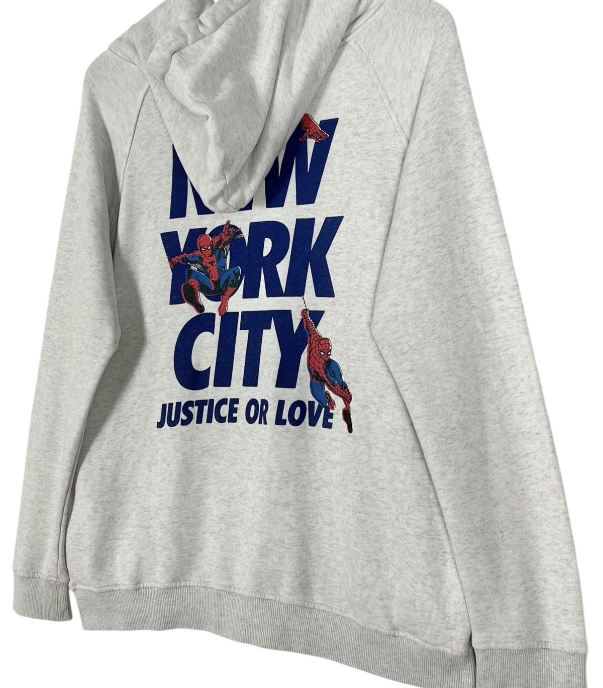 Japanese Brand Vintage X-Girl x New Yorke Spiderman Hoodie Size S / US 4 / IT 40 - 4 Thumbnail