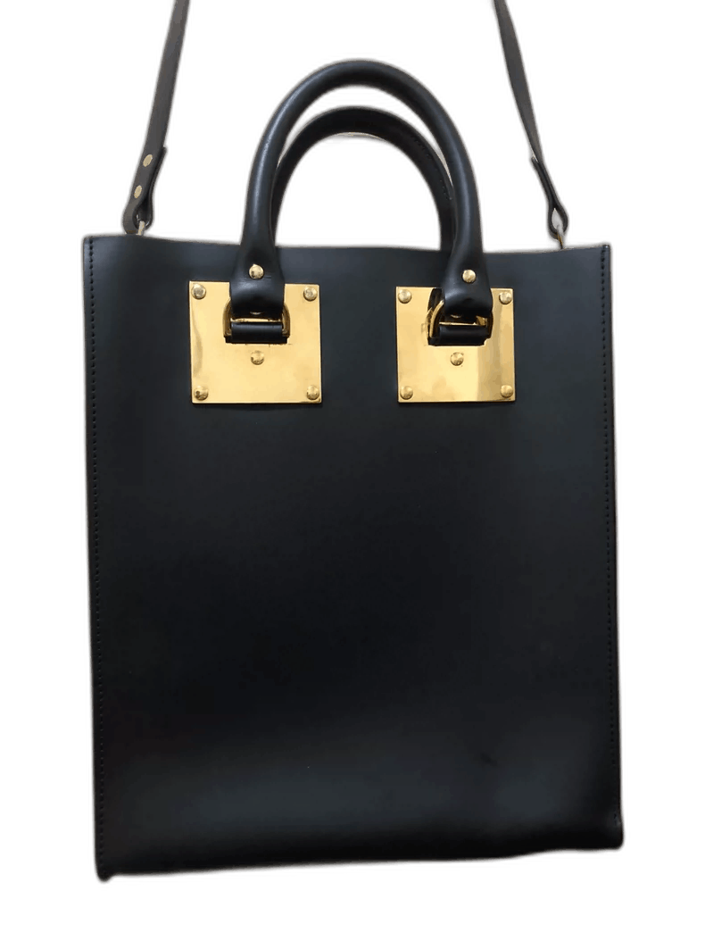 Sophie Hulme Sophie Hulme Black Shoulder Handbag Size ONE SIZE - 1 Thumbnail