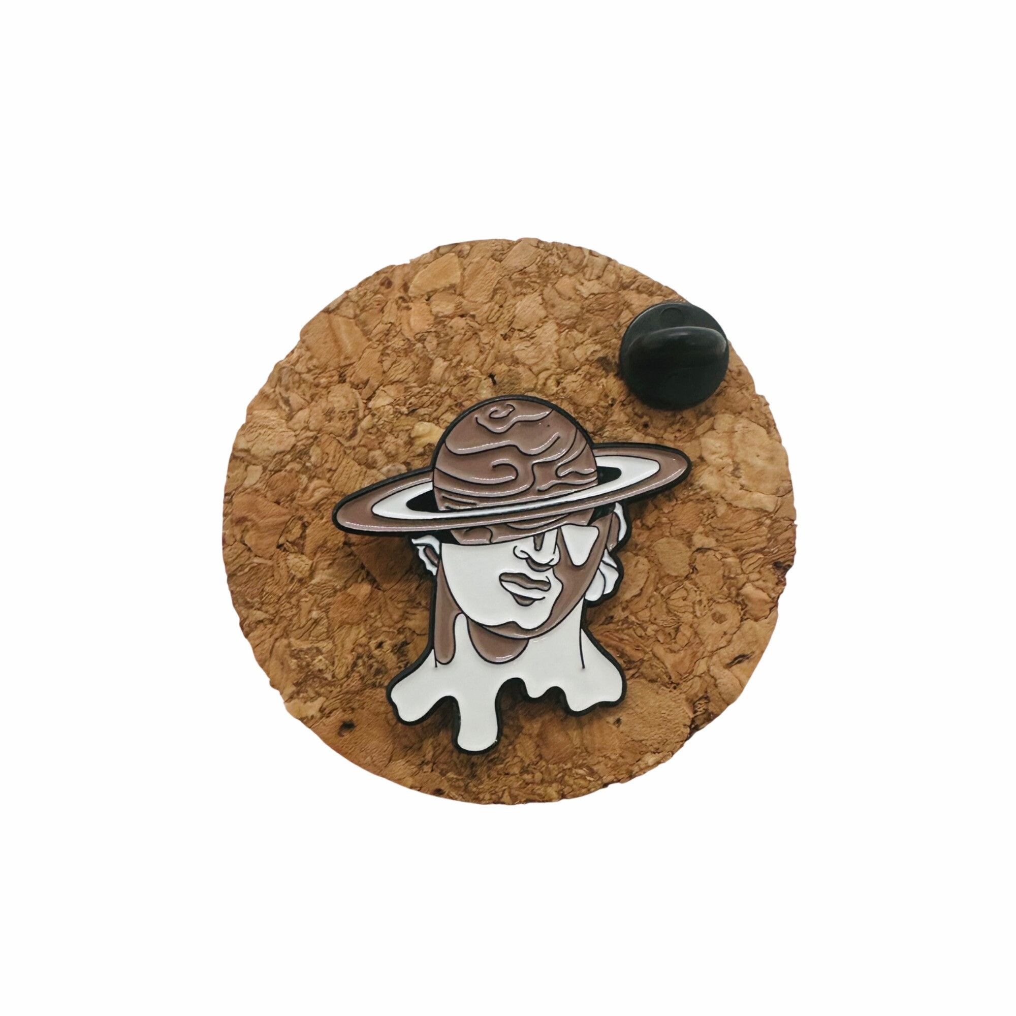 Other ✨Enamel Pin Roman Sculpture with Mirror Puzzle Bubblegum Pla Size ONE SIZE - 3 Thumbnail