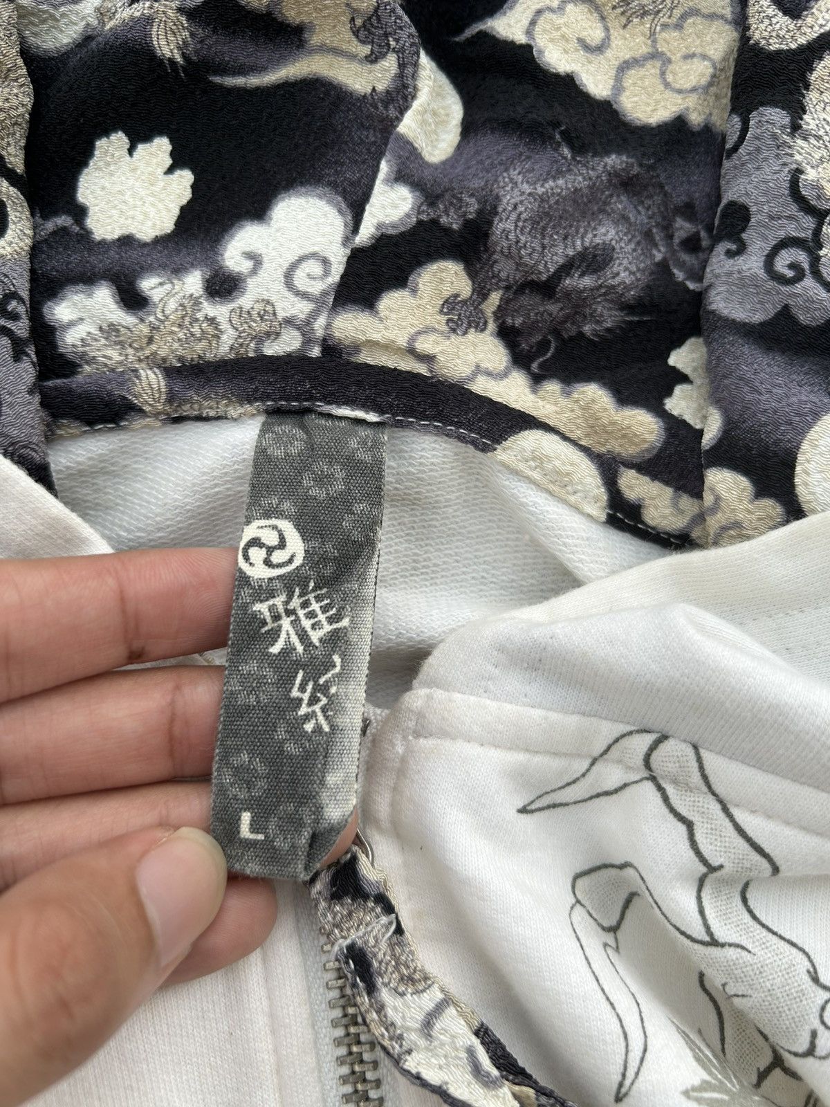 Kapital Karakuri Tamashii inspired Japanes Tradisional Dragon Hoodie Size US L / EU 52-54 / 3 - 21 Thumbnail