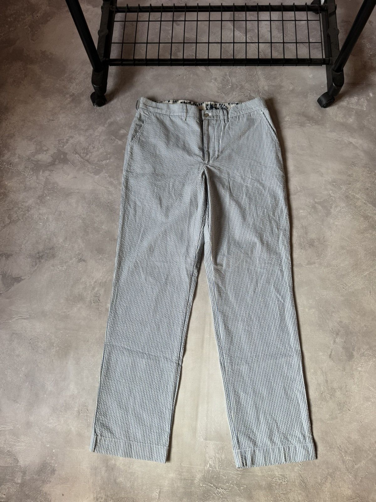 Polo Ralph Lauren Vintage Polo Ralph Lauren Striped Y2k Pants Size US 34 / EU 50 - 1 Thumbnail