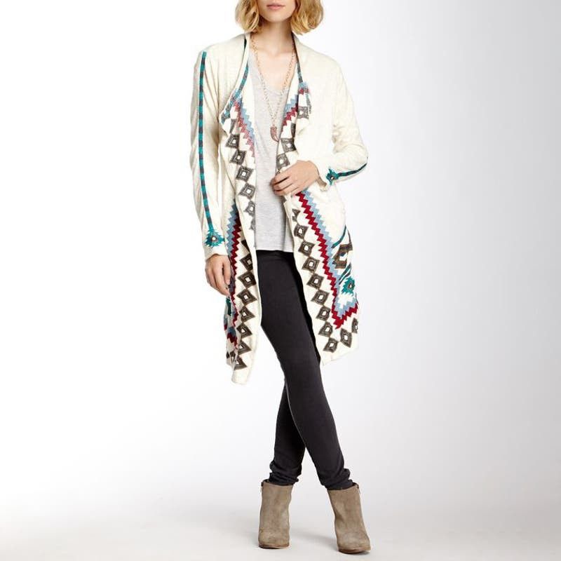 Image of Johnny Was Biya Lela Cardigan Wrap, Women's (Size Small)