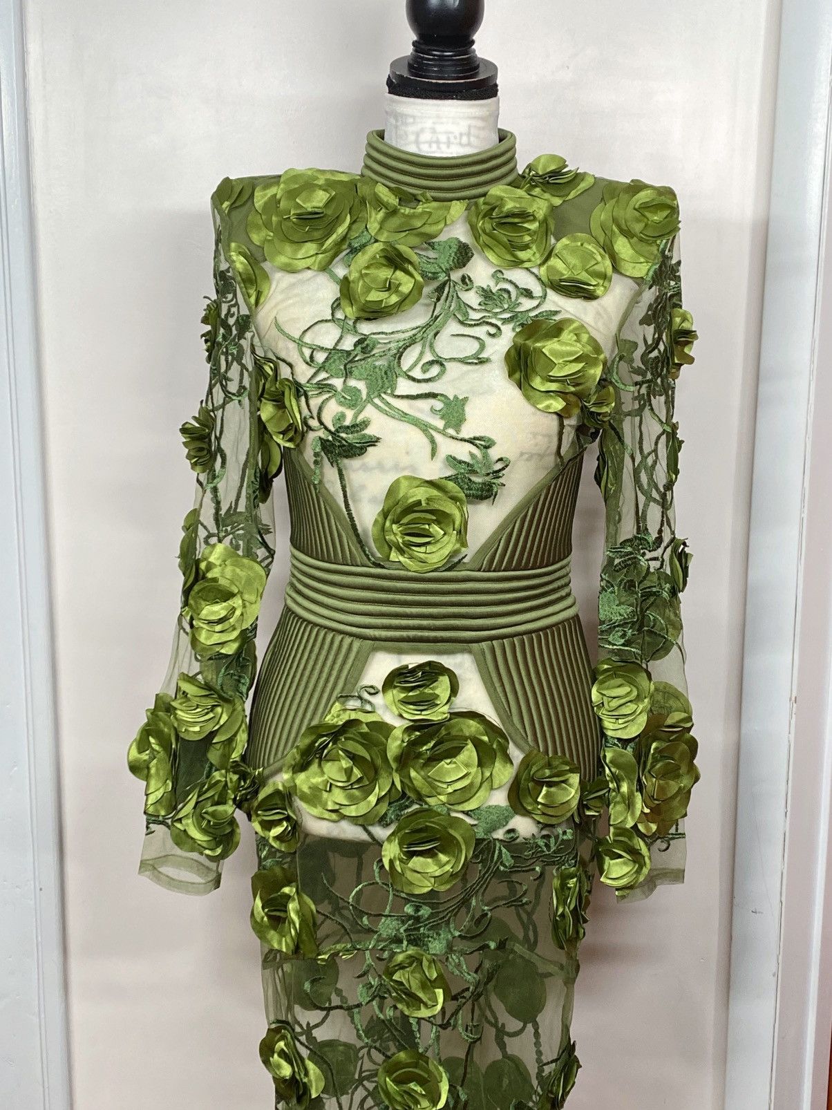 Zhivago Floral-Embellished Vendetta Dress size 6