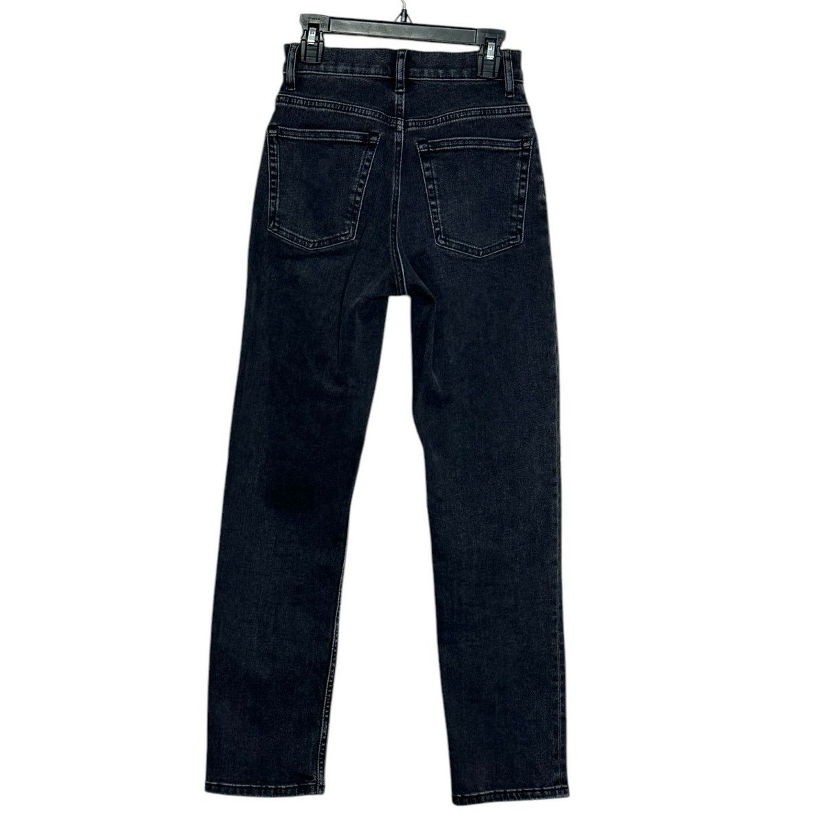 Everlane Everlane The Cheeky black straight leg jeans size 23 - 00 Size 24" / US 00 / IT 34 - 2 Thumbnail