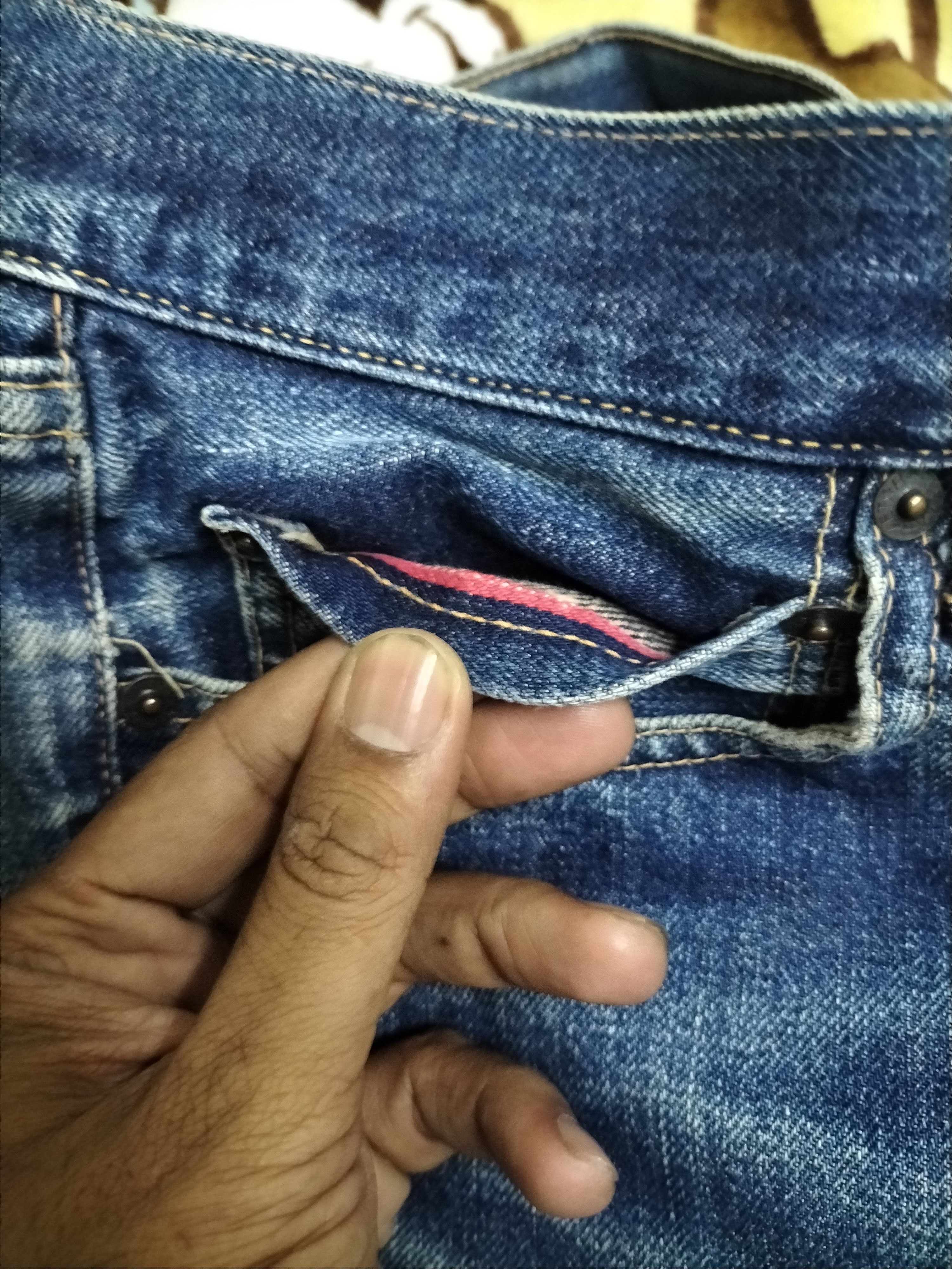 Blue Blue Japan Vintage blue blue japan selvedge jeans Size US 32 / EU 48 - 4 Thumbnail