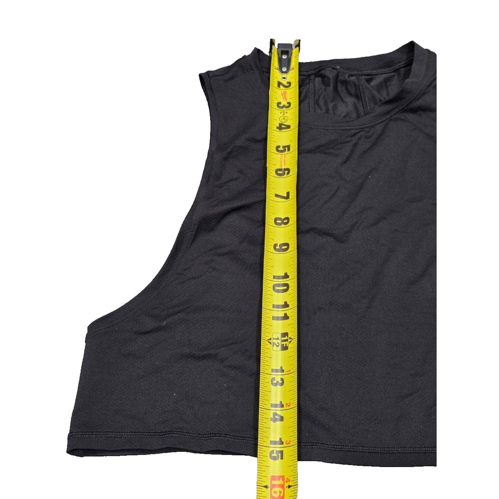 Lululemon Lululemon Muscle Love Crop Tank top Y2K Black Large A003641 Size L / US 10 / IT 46 - 5 Thumbnail