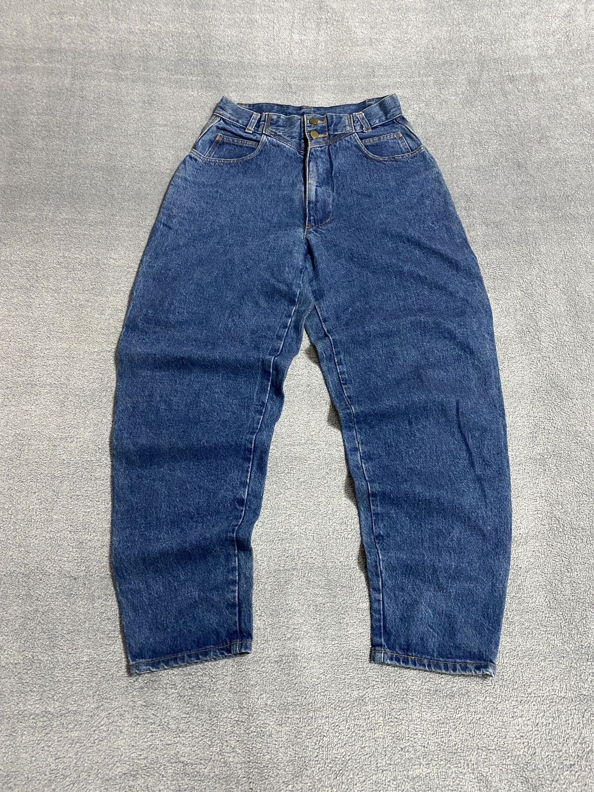 Fiorucci Vintage 90s Fiorucci Jeans High Rise Tapered denim Size US 31 - 1 Thumbnail