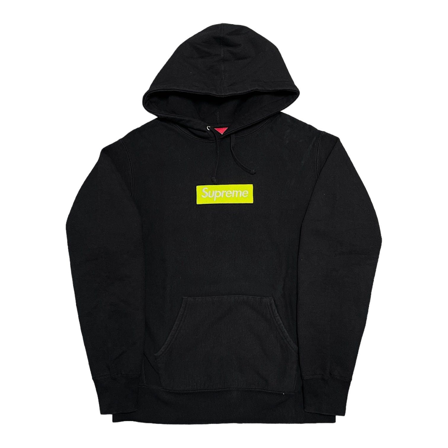 トップス supreme 17aw box logo hooded lime m Supreme-Box-Logo-Hooded-
