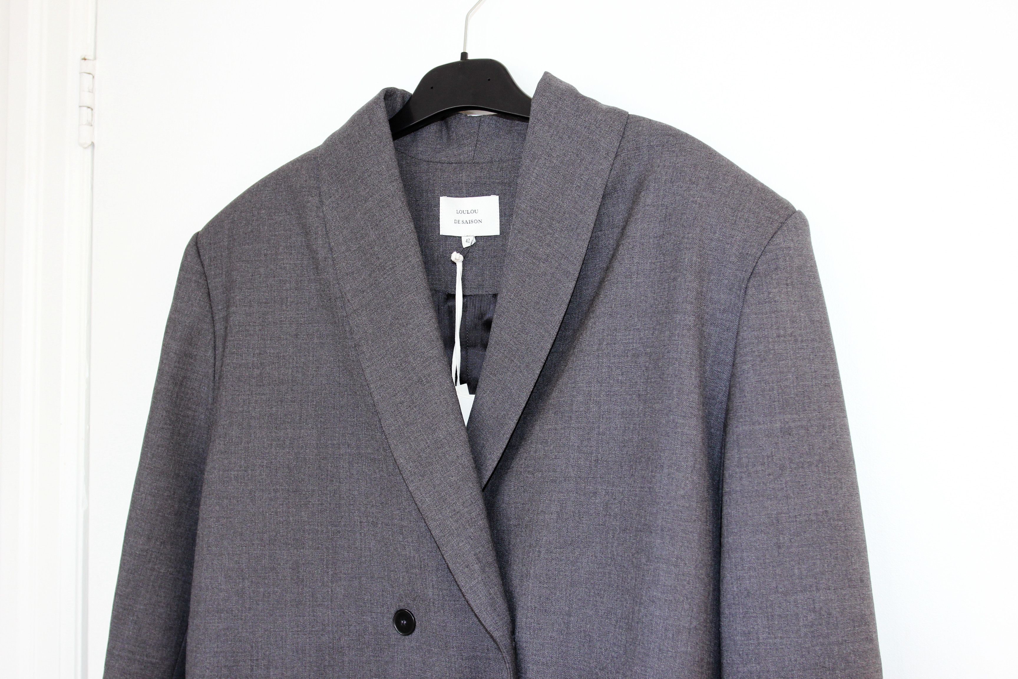 Loulou de Saison BNWT AW25 LOULOU DE SAISON SCANCIA VIRGIN WOOL JACKET L Size L / US 10 / IT 46 - 4 Thumbnail