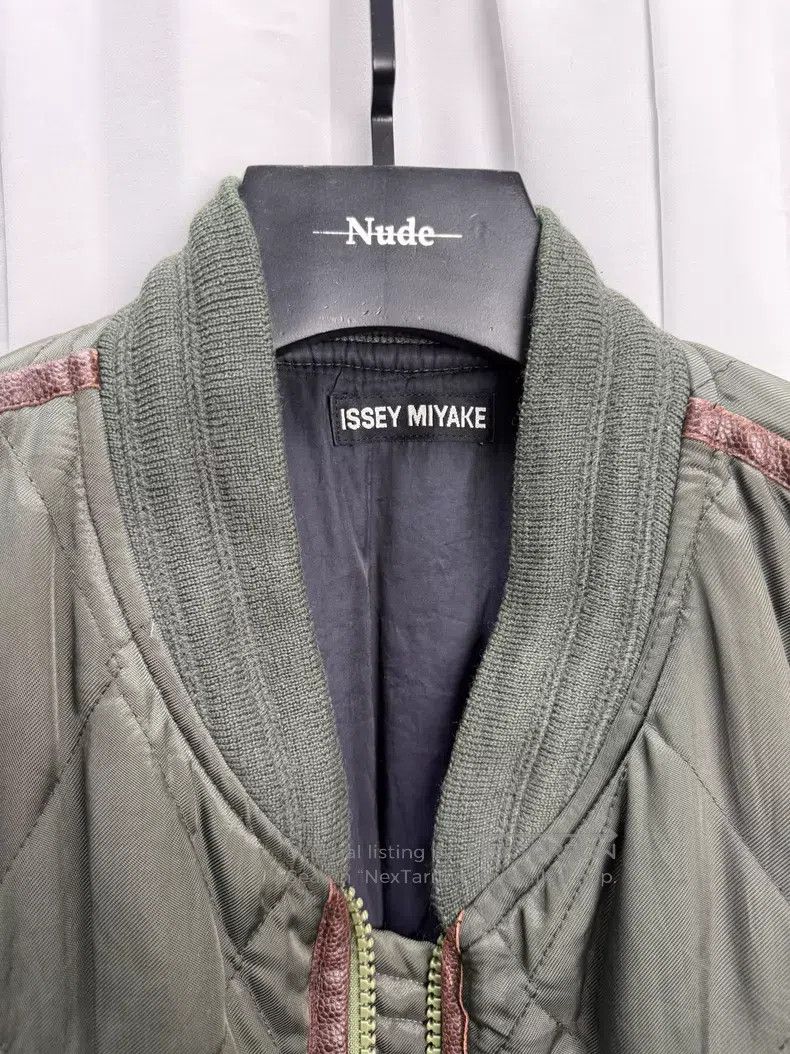 Issey Miyake Issey Miyake Geometric Patchwork Leather Jacket Size US M / EU 48-50 / 2 - 4 Thumbnail