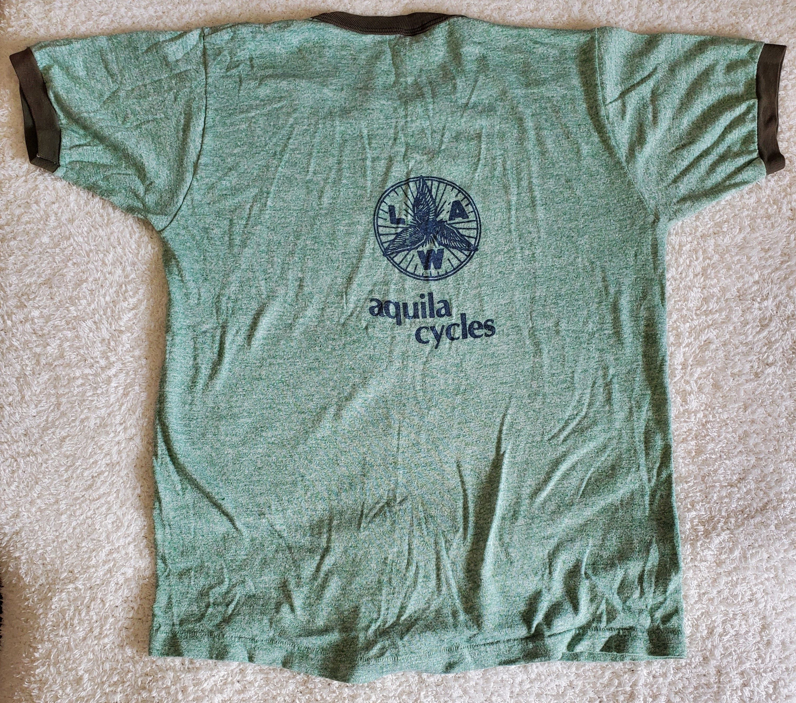 Vintage Tour de hardscrabble 1982 strada cycling club Aquila 100 Size US M / EU 48-50 / 2 - 3 Thumbnail