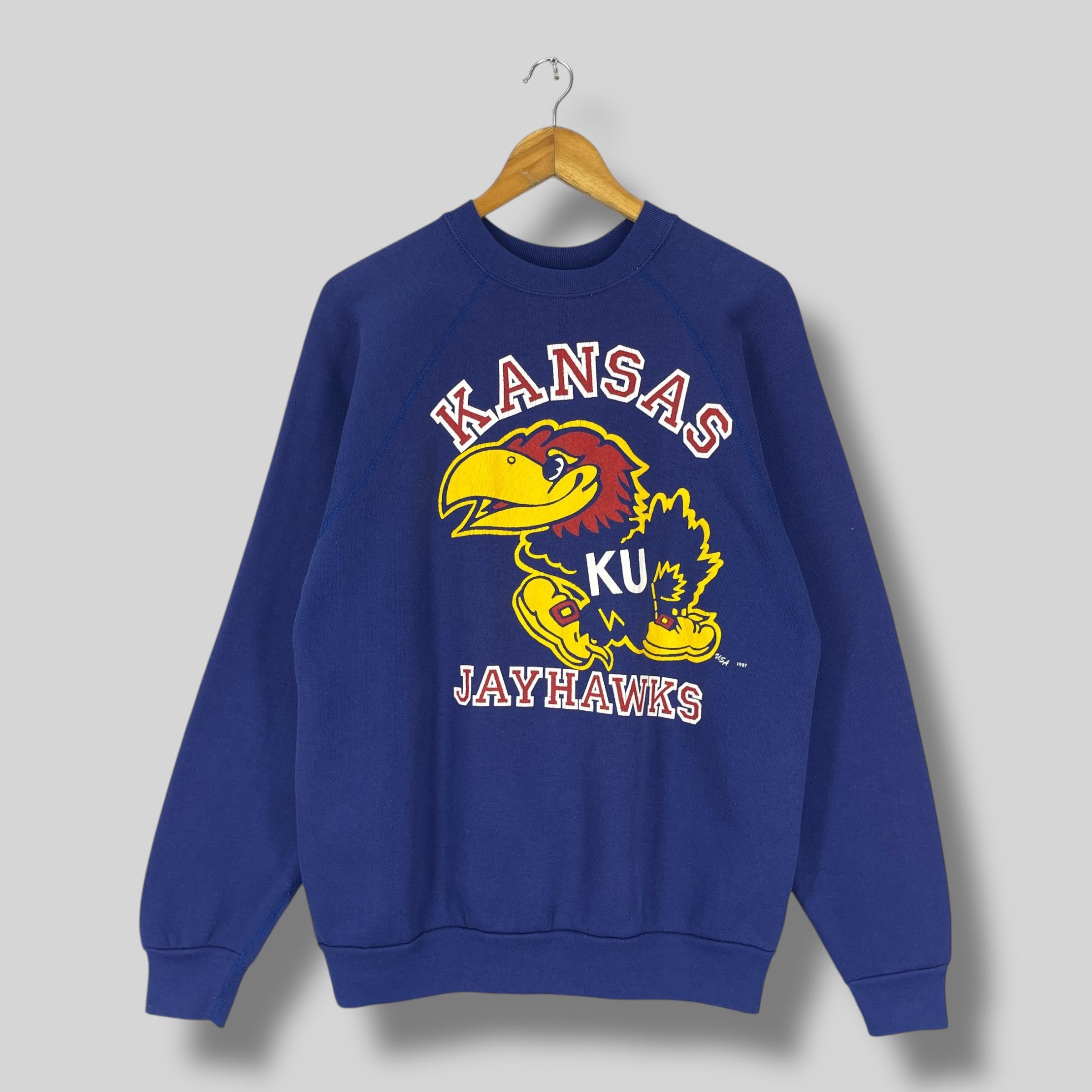 NBA Vintage KENTUCKY JAWHAWKS University Basketball Sweatshirt Size US M / EU 48-50 / 2 - 1 Thumbnail