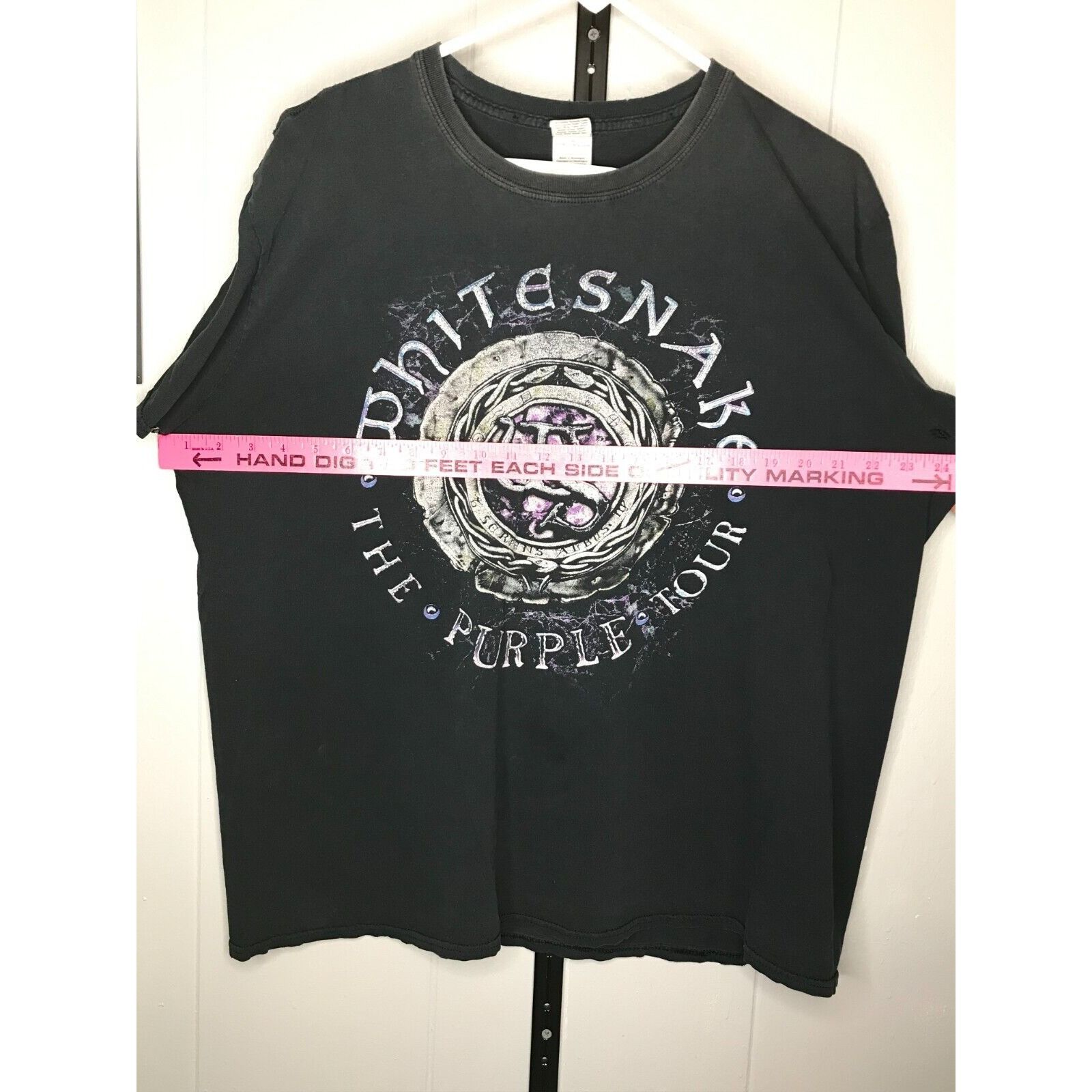 Other Whitesnake 2015 The Purple Tour Coverdale Concert Black T Sh Size US XL / EU 56 / 4 - 6 Thumbnail