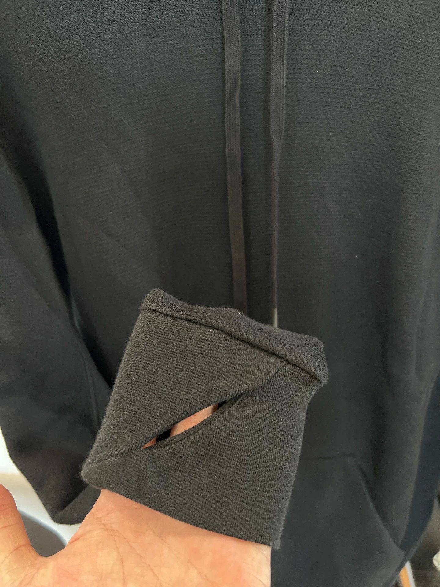 Boris Bidjan Saberi BBS 11by bbs slogan print mask hoodie XS Size US XS / EU 42 / 0 - 9 Thumbnail