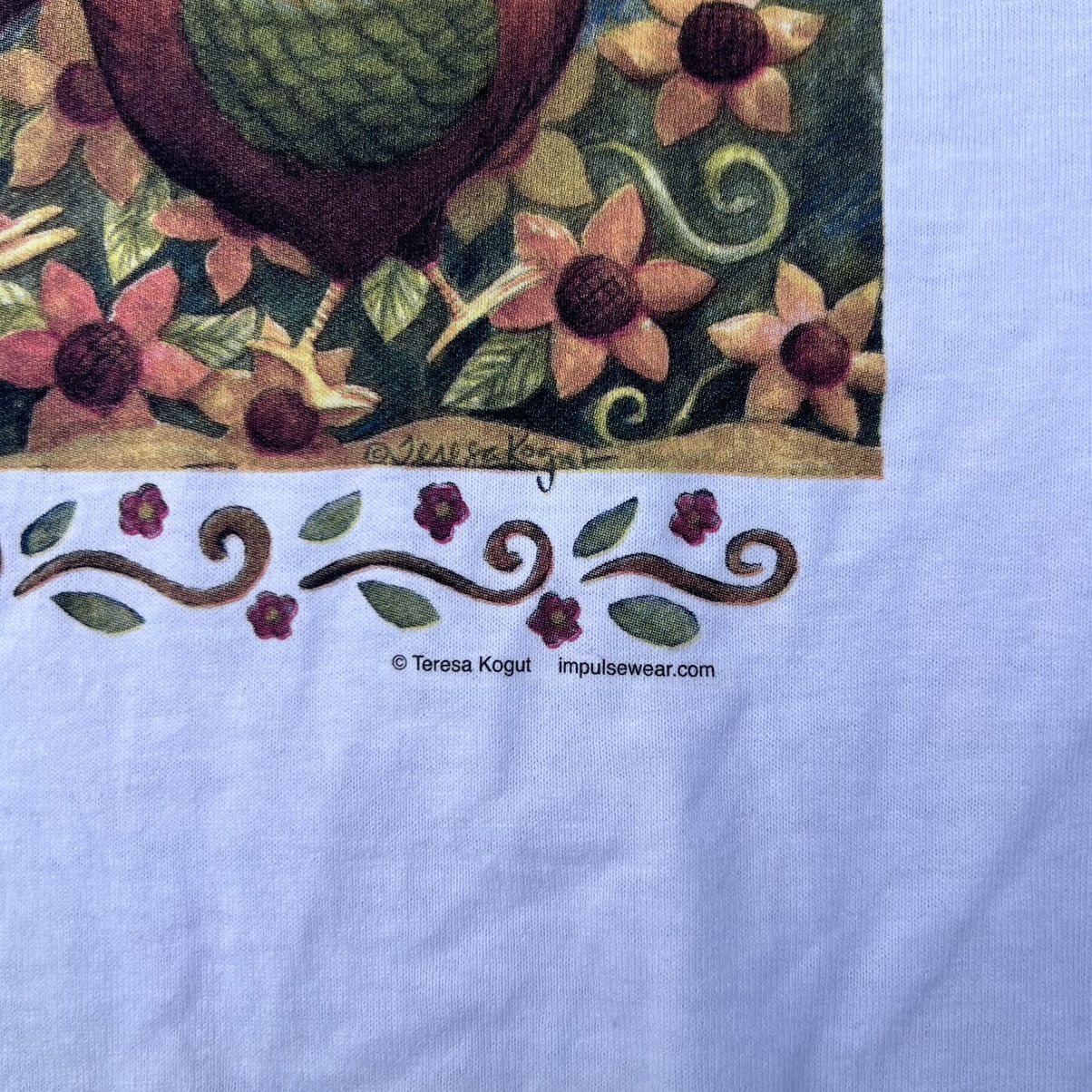 Vintage VINTAGE CHICKEN ART BY TERESA KOGUT Size US M / EU 48-50 / 2 - 3 Thumbnail