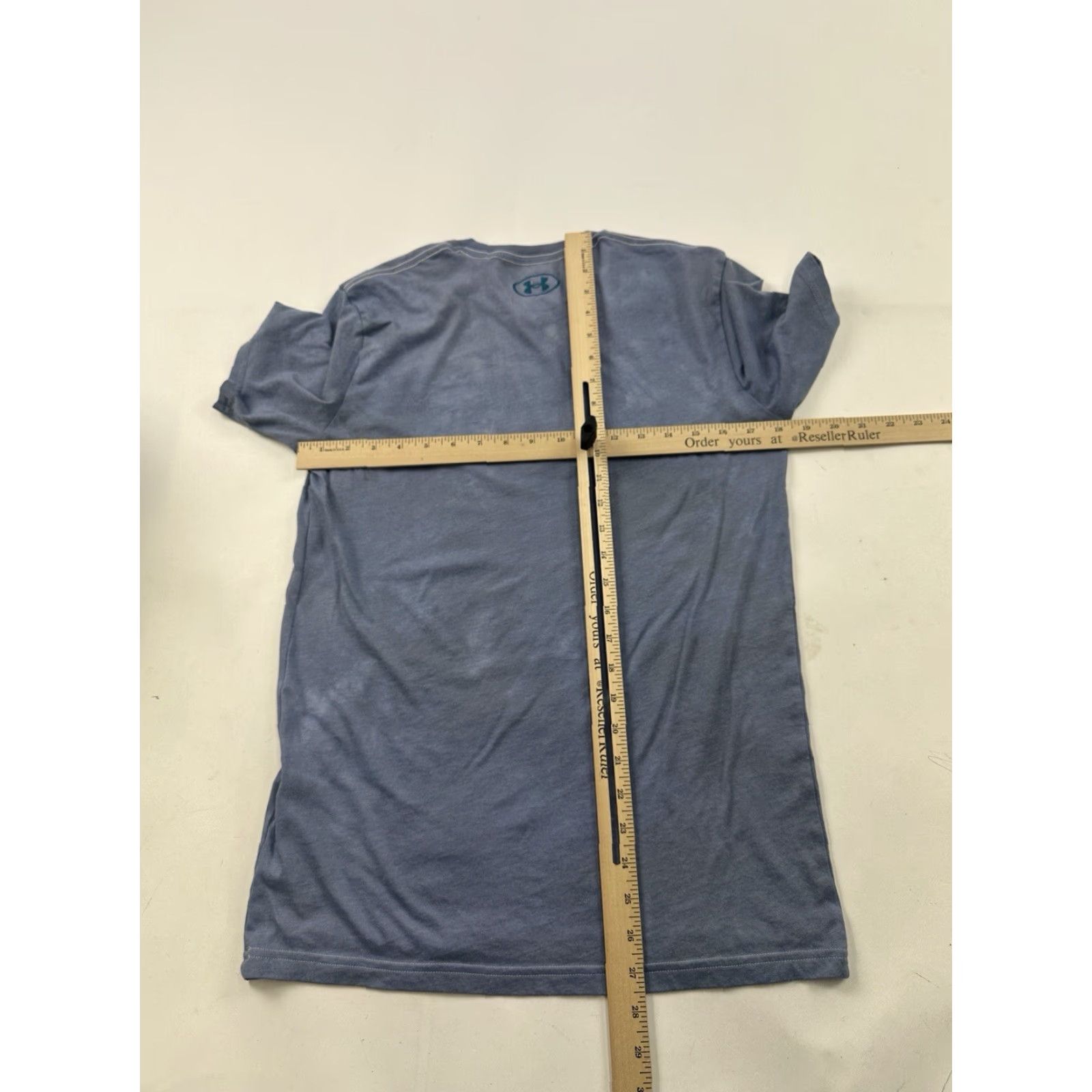 Under Armour Under Armour Shirt Mens Small Blue Tie-Dye Loose Fit Short Sleeve Basketball Shirt Size US S / EU 44-46 / 1 - 4 Thumbnail