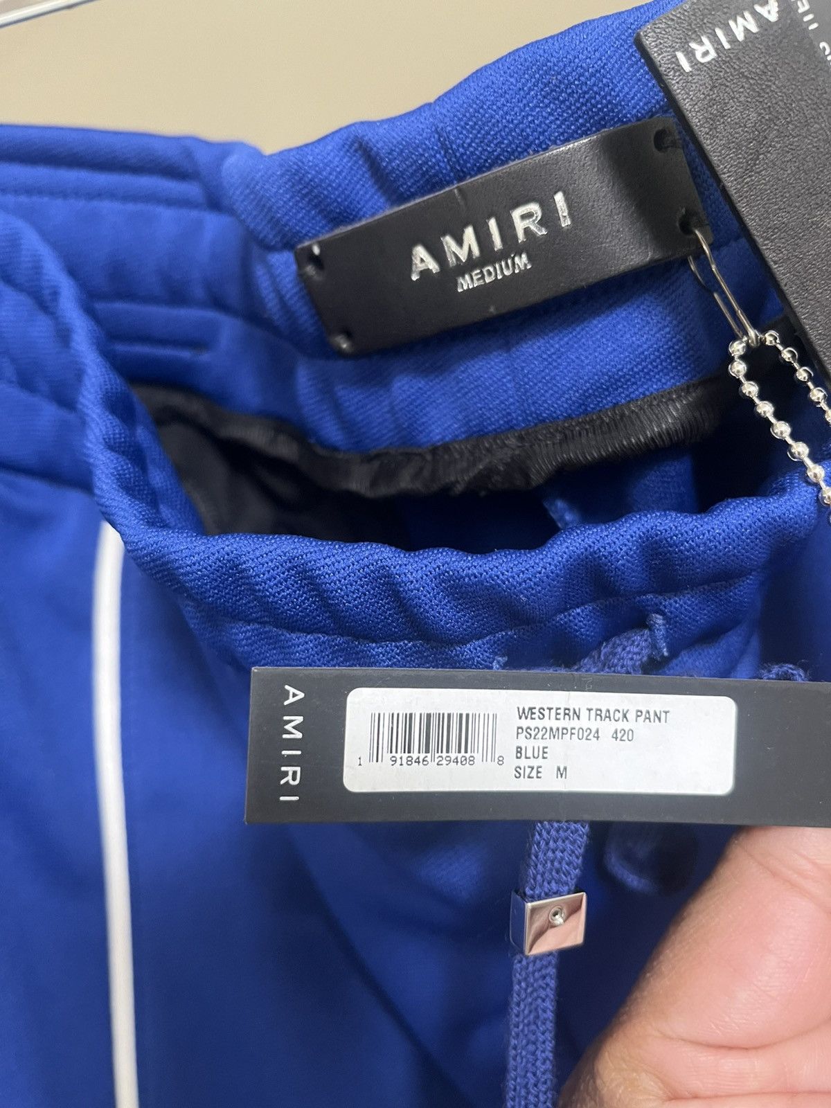 Amiri Amiri Western Track Pant Sz M Size US 32 / EU 48 - 4 Thumbnail