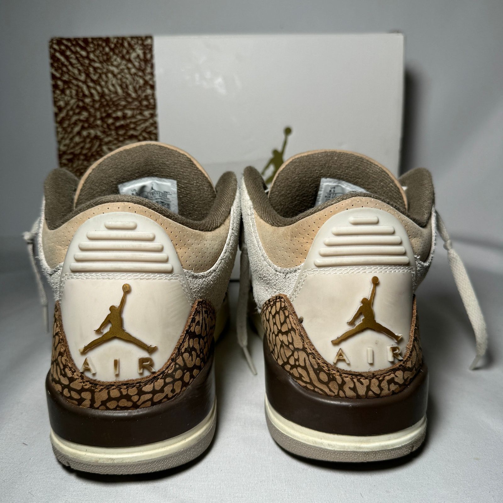Jordan Brand × Nike Size 8.5 - Nike Air Jordan 3 Retro Palomino Men's Shoes Size US 8.5 / EU 41-42 - 5 Thumbnail